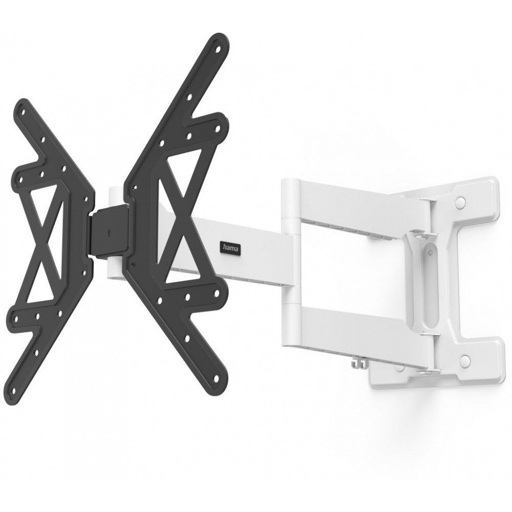 TV-Ständer Hama TV-Wandhalterung 32-65" schwarz/weiß