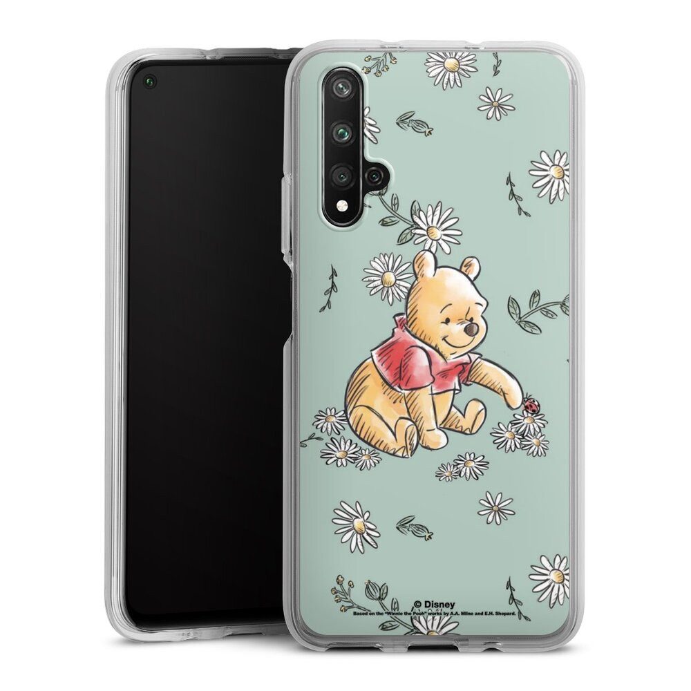 DeinDesign Handyhülle Winnie Puuh Disney Offizielles Lizenzprodukt Daisy and Bug Love, Huawei Nova 5T Silikon Hülle Bumper Case Handy Schutzhülle