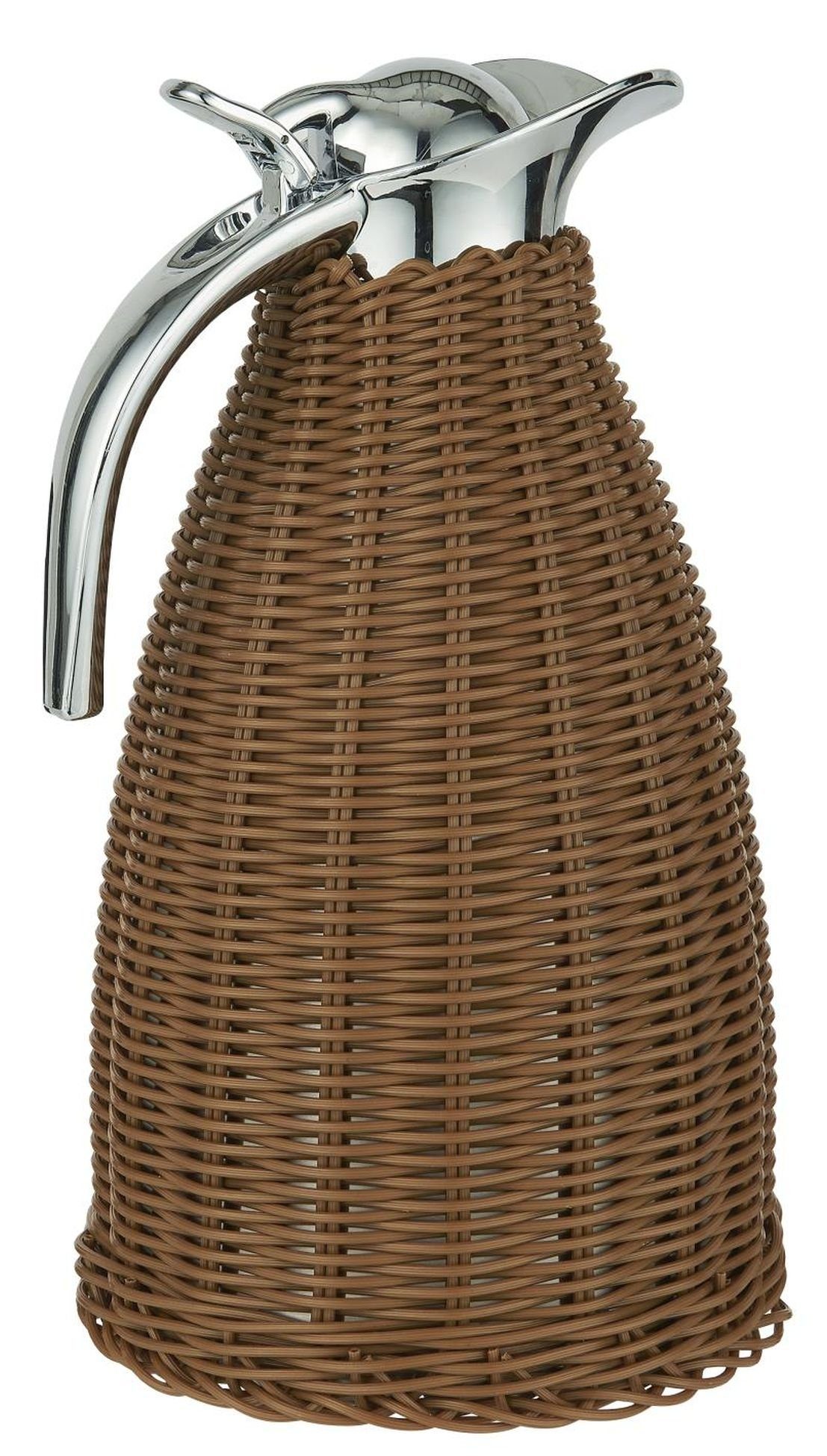 Ib Laursen Isolierkanne Thermoskanne Kaffeekanne 2 Liter Rattan Edelstahl Ib Laursen 1620 14. € 58,95