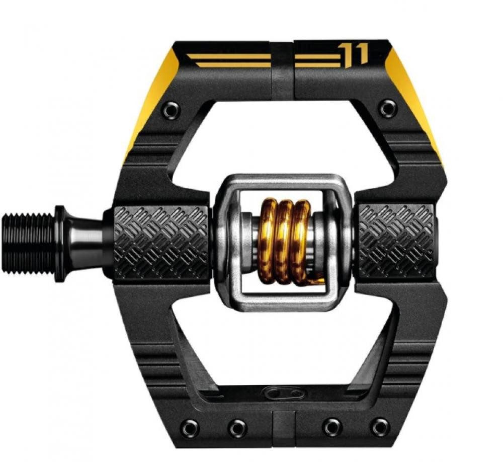 crankbrothers Klickpedale Crankbrothers Pedal Mallet E 11 gold schwarz
