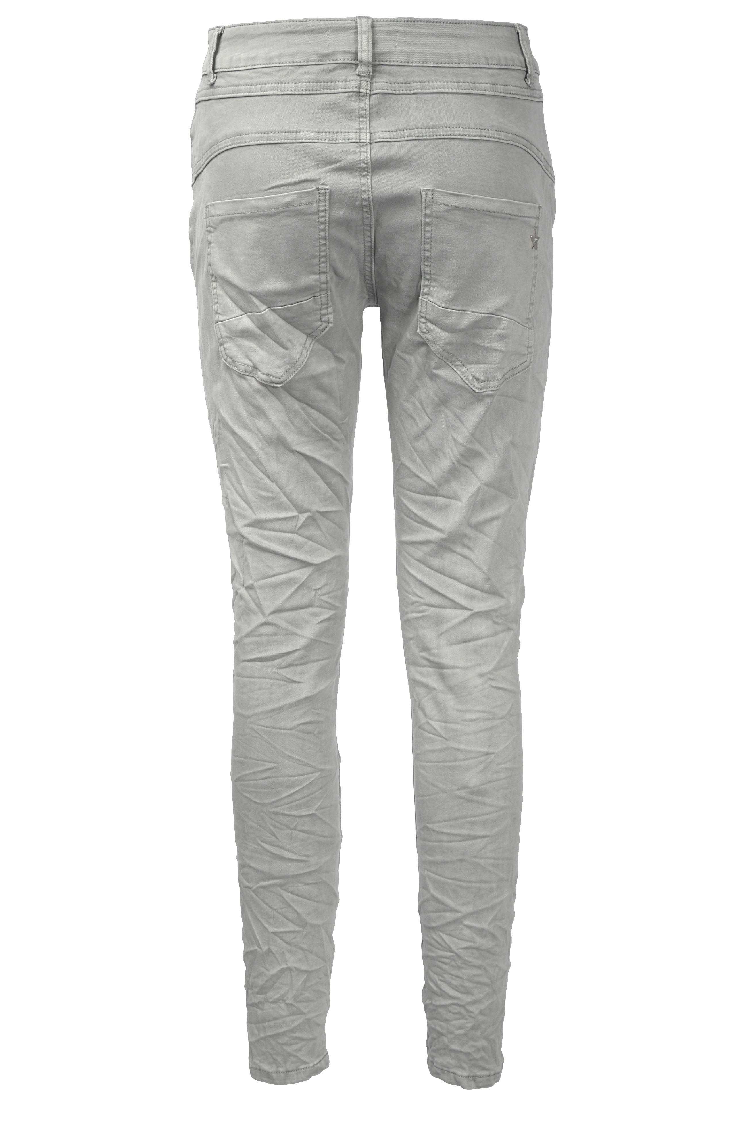 Jewelly Regular-fit-Jeans Stretch Boyfriend Jeans - Five-Pocket im