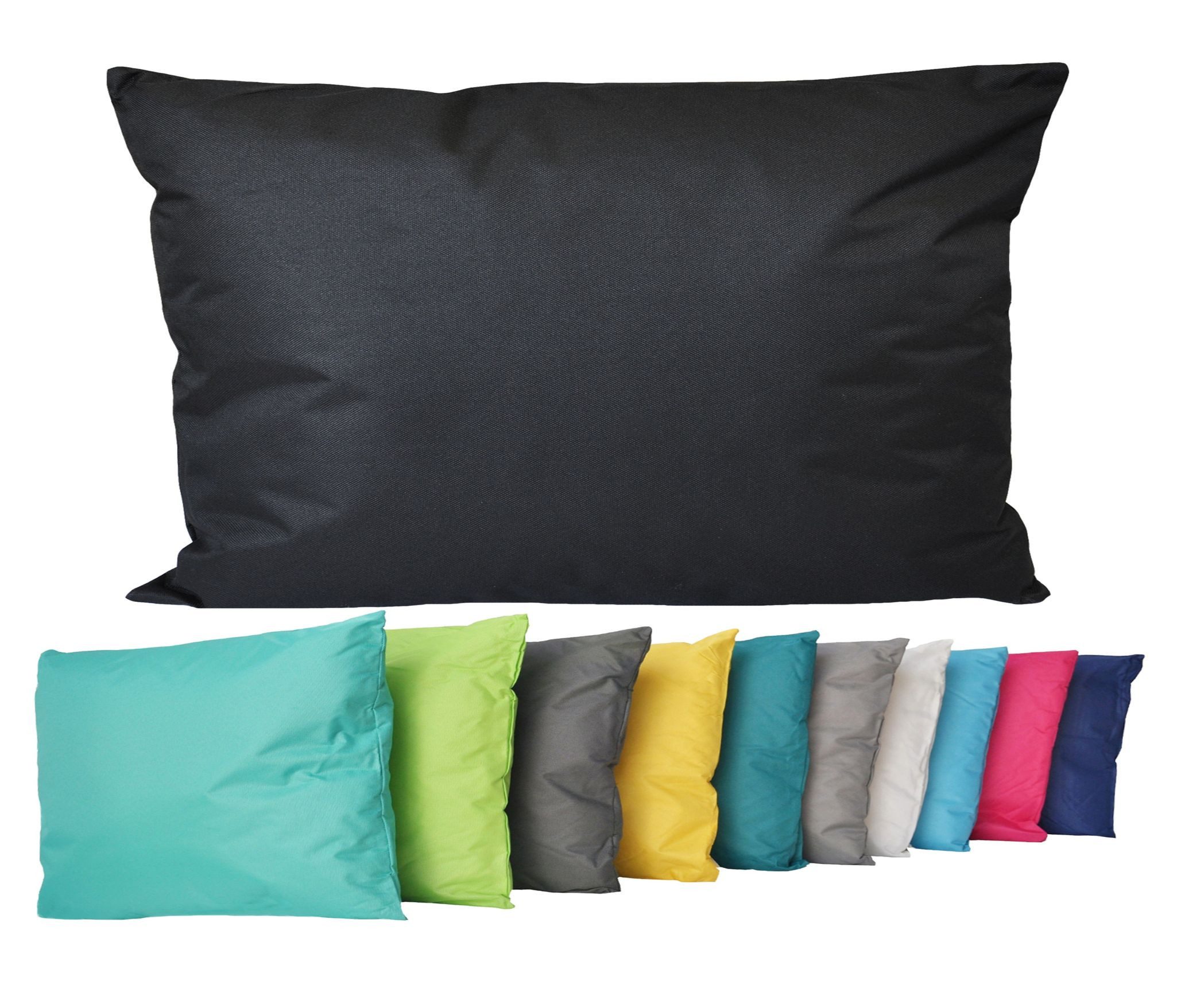 JACK Dekokissen JACK Outdoor Lounge Kissen 30x50cm Dekokissen inkl. Füllung Wasserfest, mit Lotus-Effekt, Robust, Strapazierfähig, für Innen & Außen