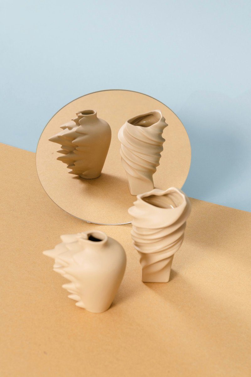 Rosenthal Dekovase Squall Fossil 11cm (Vasen), Vasen
