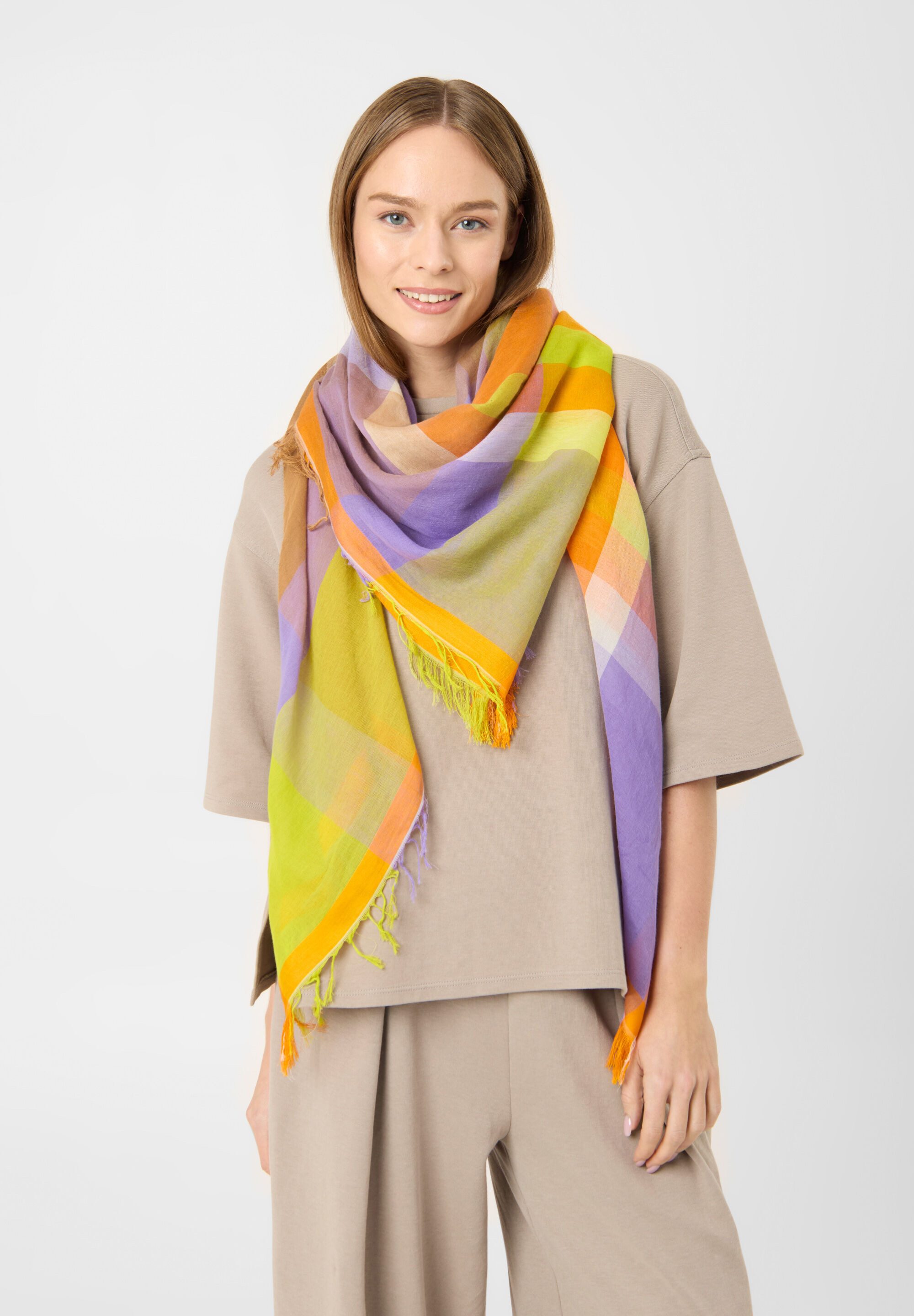 Codello Halstuch, mit Karomuster