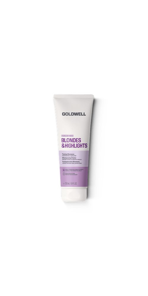 Goldwell Haarshampoo Goldwell Dualsenses Blondes & Highlights Toning Shampoo Purple 250ml