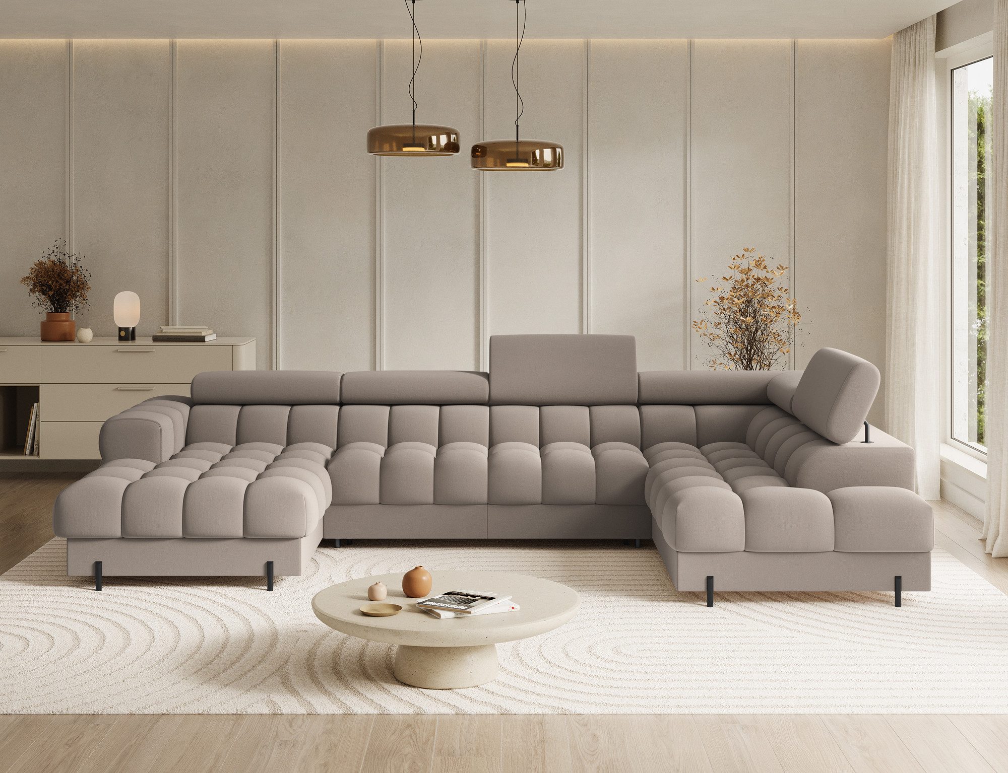 Lukas Möbel Wohnlandschaft Deisgner XXL-Sofa in günstig online kaufen
