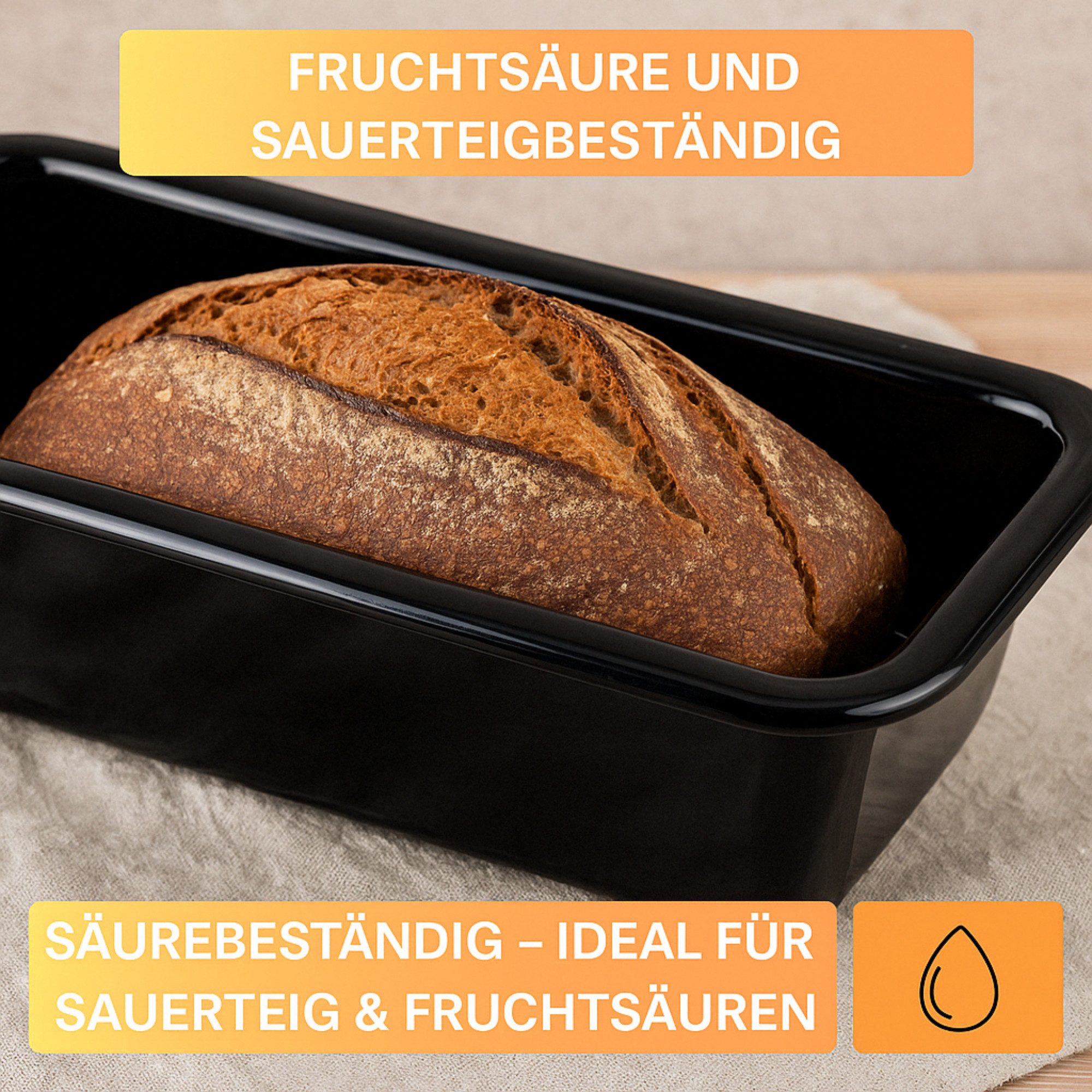 Thiru Kastenform 30 cm - Schnittfest, kratzfest & hitzebeständig, (1-tlg)