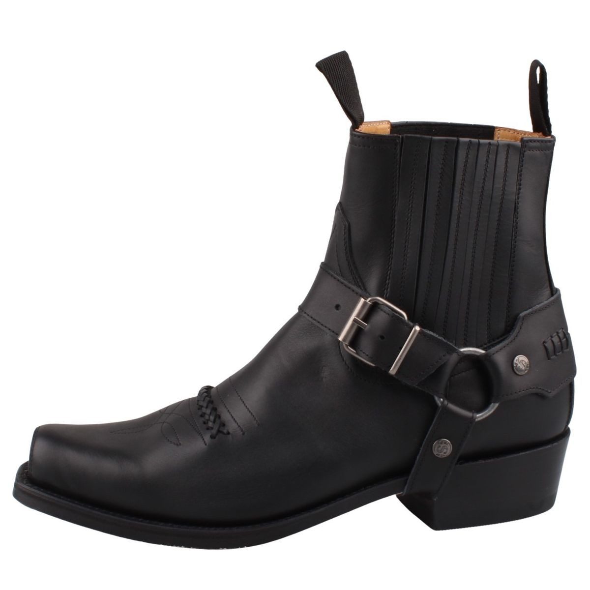 Sendra Boots 6445-Pull Oil Negro Stiefel