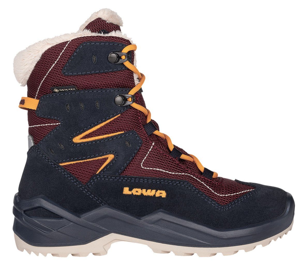 Lino GTX High (Veloursleder/Textil, wasserdicht) 2025 navyblau/rot Winterstiefel