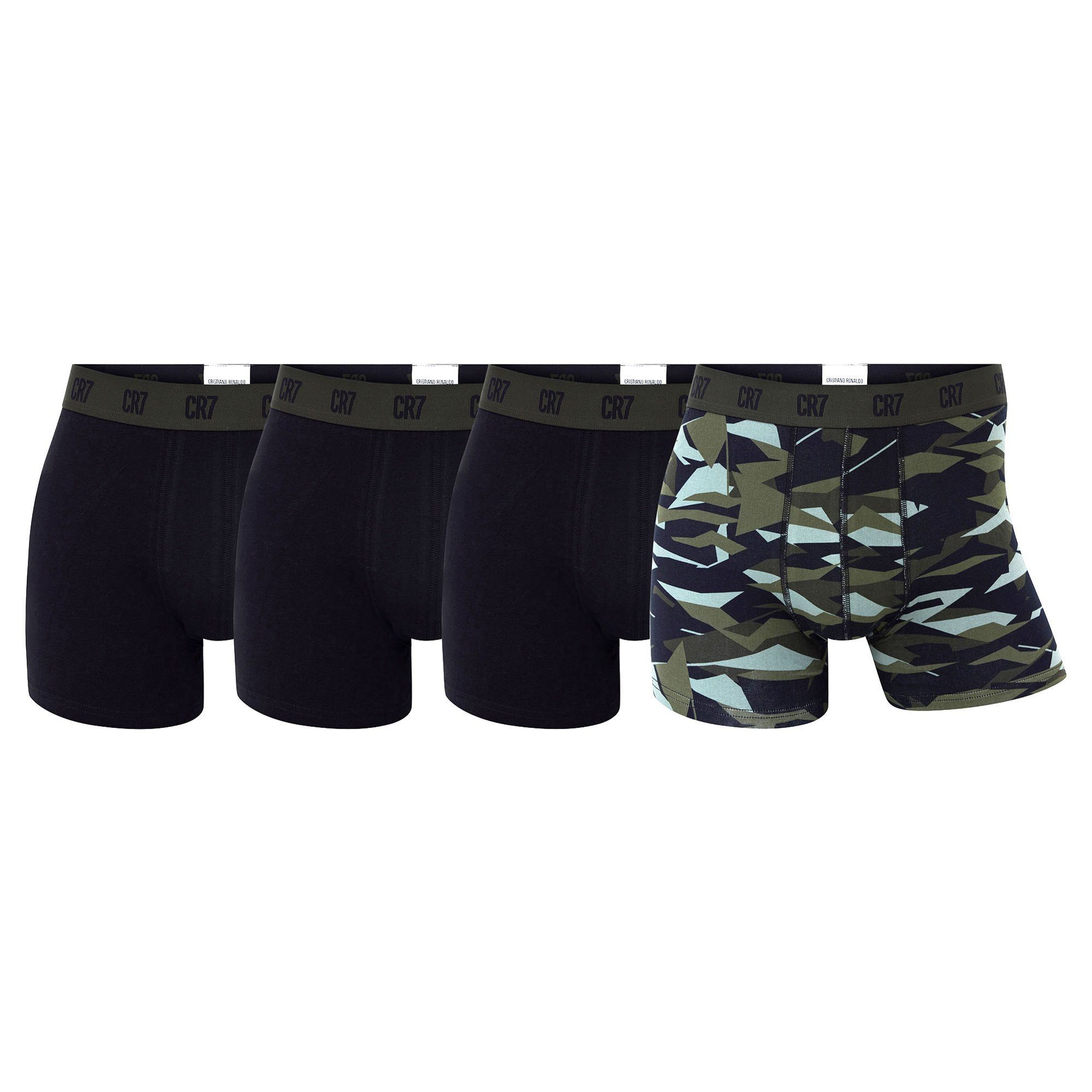 Boxer Herren Boxershort 4er Pack Baumwolle
