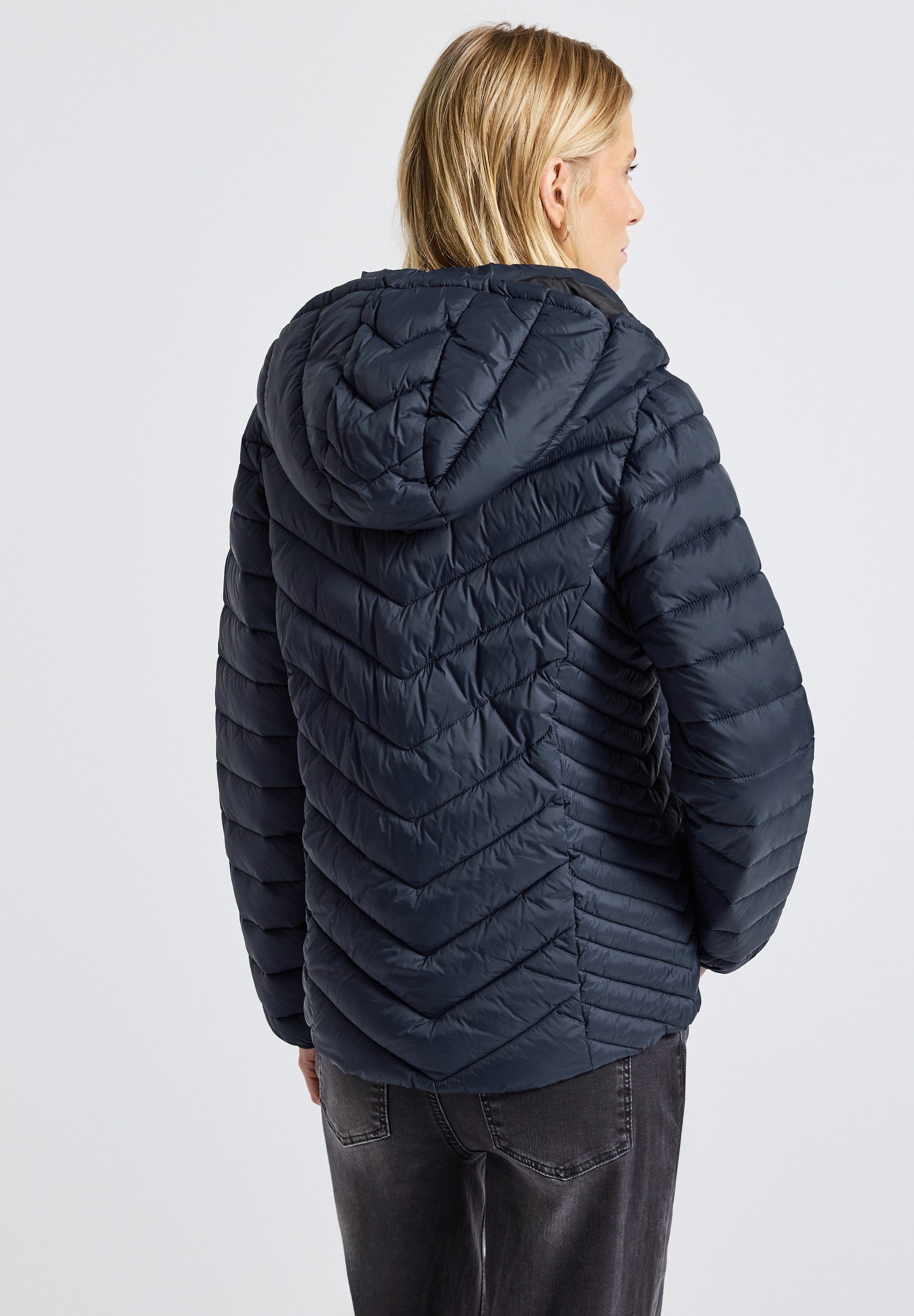 STREET ONE Steppjacke mit Kapuze mit günstig online kaufen
