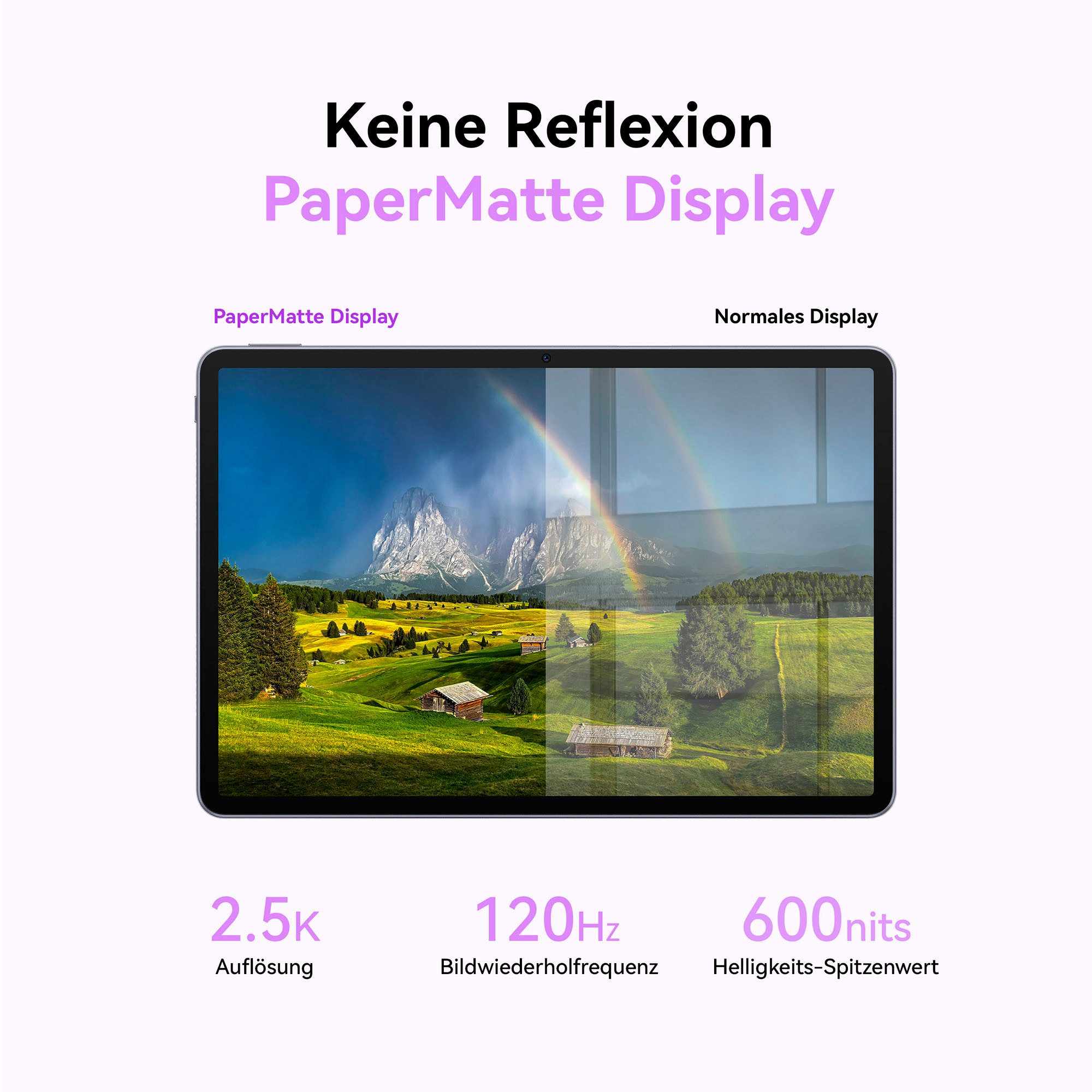 Huawei MatePad 11,5" 2025, PaperMatte Display, 8G+256G, inkl. Black Keyboard Tablet (11,5", 256 GB, HarmonyOS, PaperMatte Display, 10.100 mAh Akku, inkl. Black Keyboard)