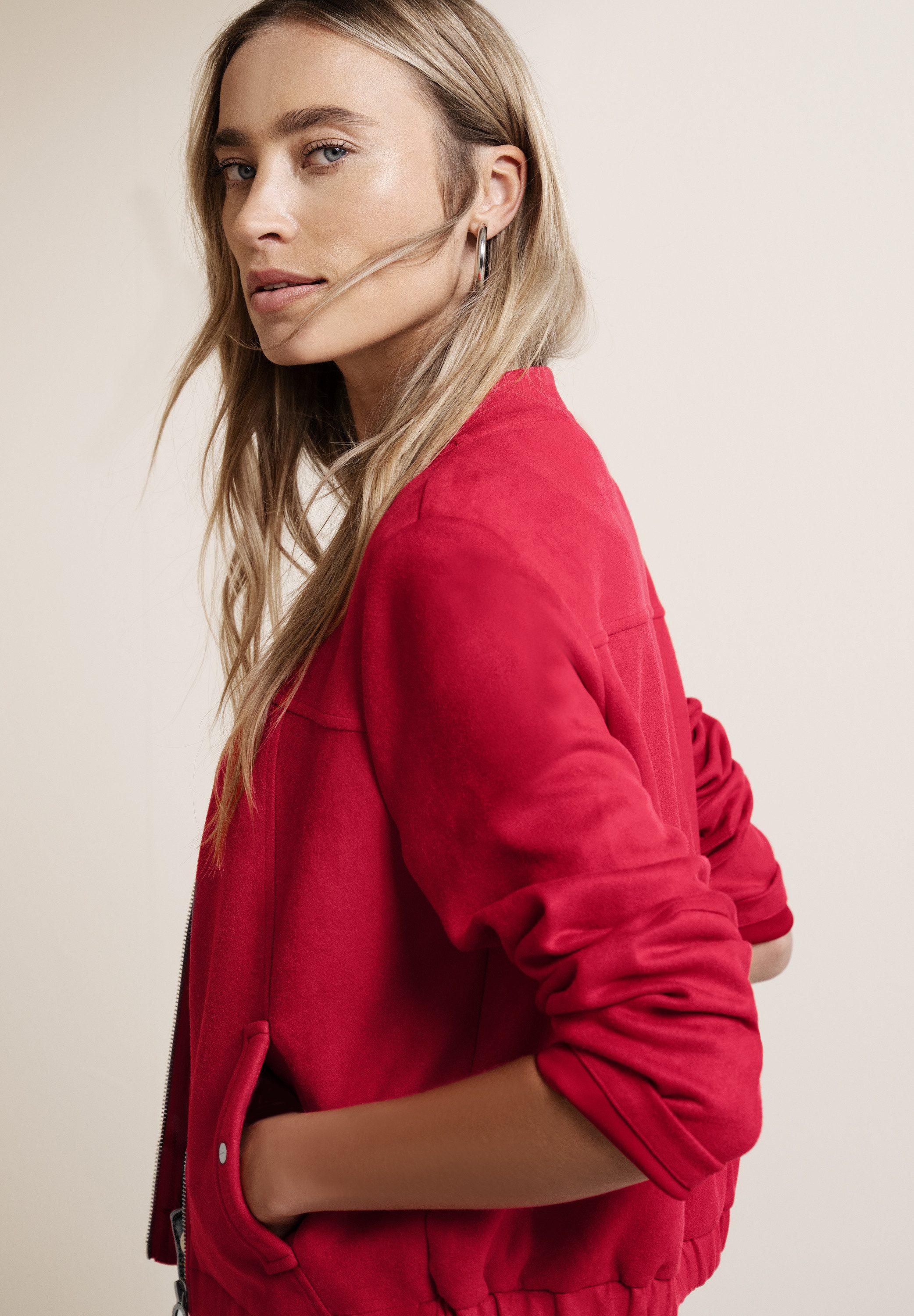 STREET ONE Blouson Rundhalsausschnitt günstig online kaufen