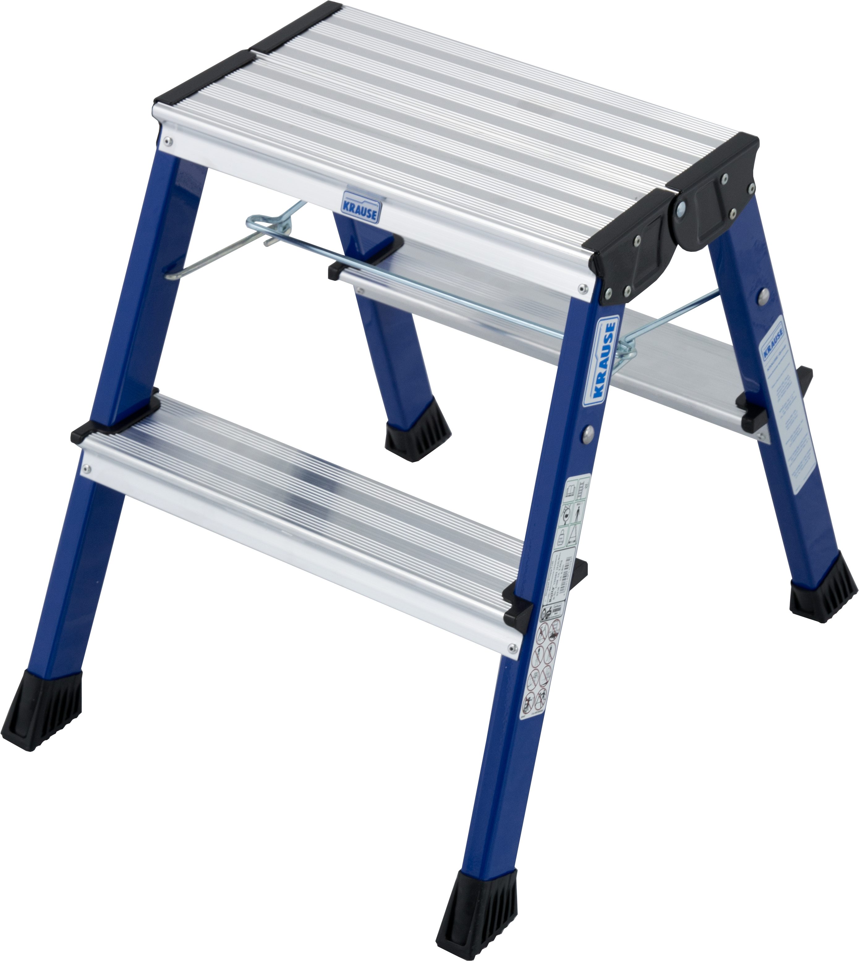 KRAUSE Klapptritt Rolly, 2 x 2 Stufen