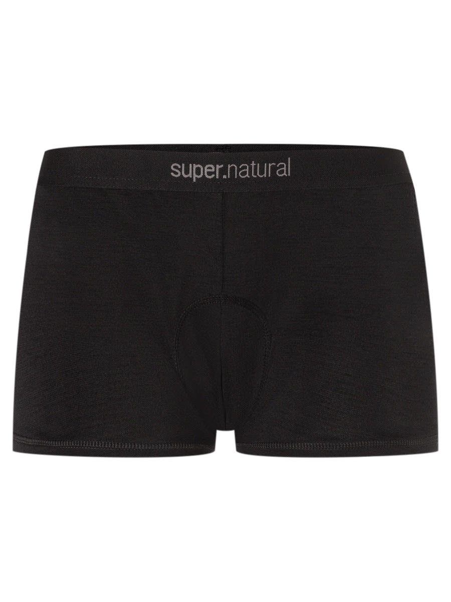 SUPER.NATURAL Lange Unterhose Super.natural W Padded Grey Black Kurze Unstoppable Damen