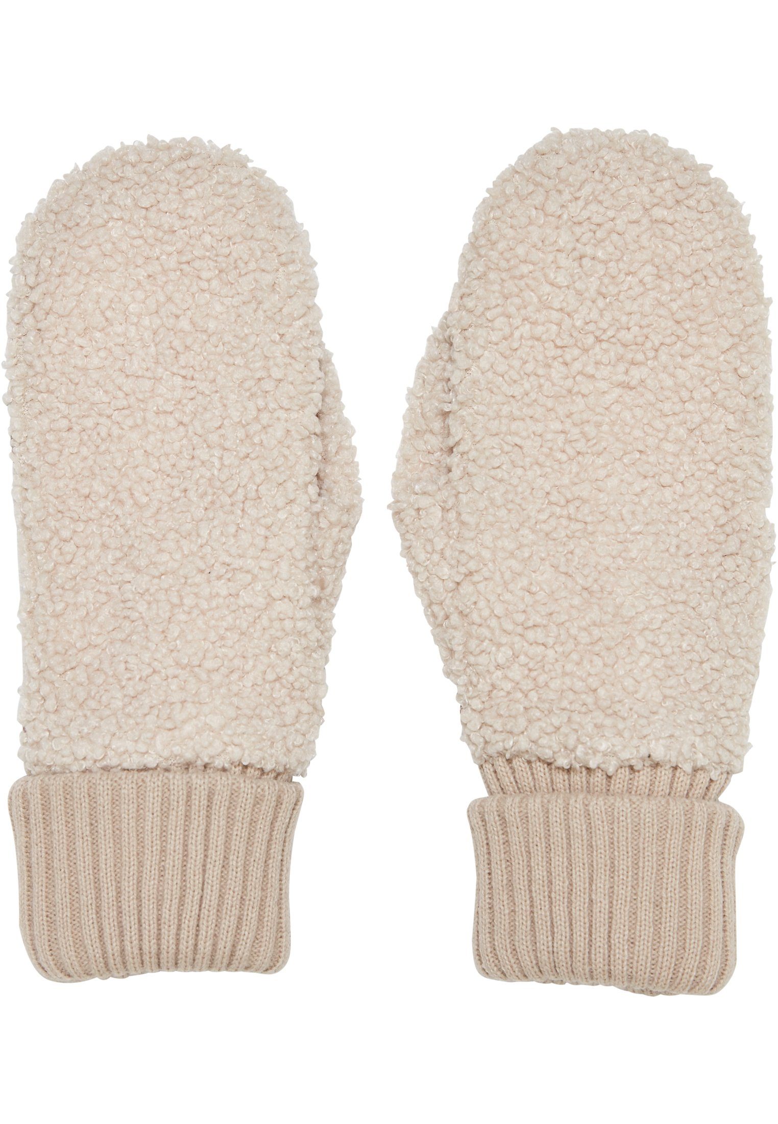 URBAN CLASSICS Baumwollhandschuhe Accessoires hohe Qualitativ Sherpa Nylon Gloves, Verarbeitung