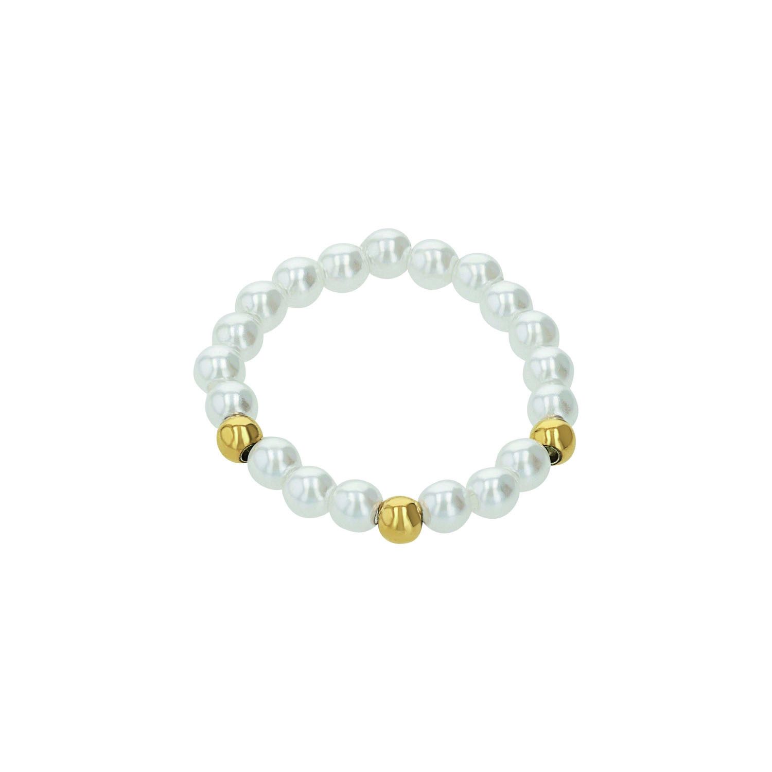 Amor Ring-Set Herz, mit Glasperle