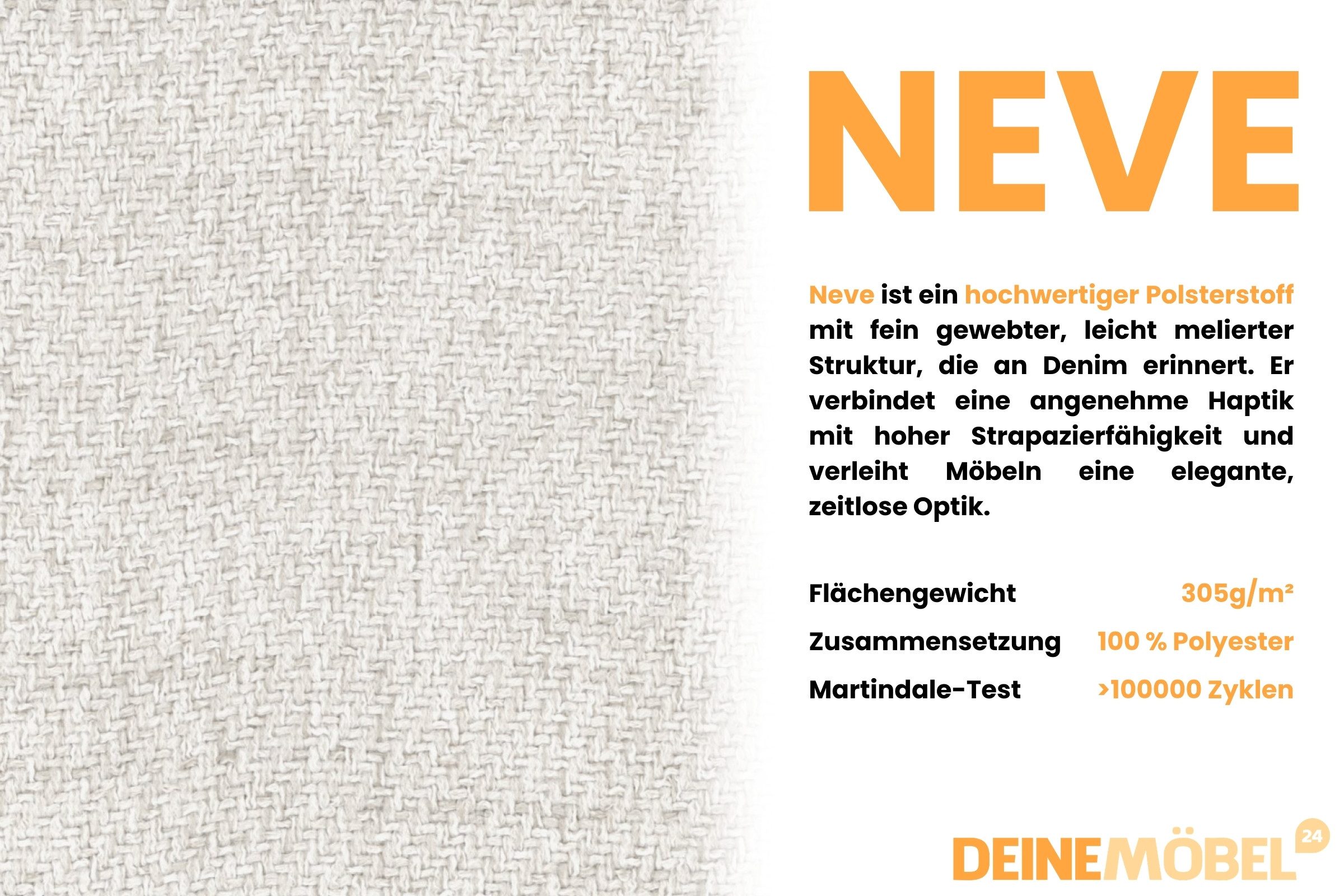 Deine Möbel 24 Ecksofa BIANCO Wohnlandschaft Sofa L-Form mit Schlaffunktion und Bettkasten, Weiß Creme Grau Hellgrau Anthrazit Schwarz 1 Teile, Bouclé / Stoff, Schlaffläche 195x144 cm
