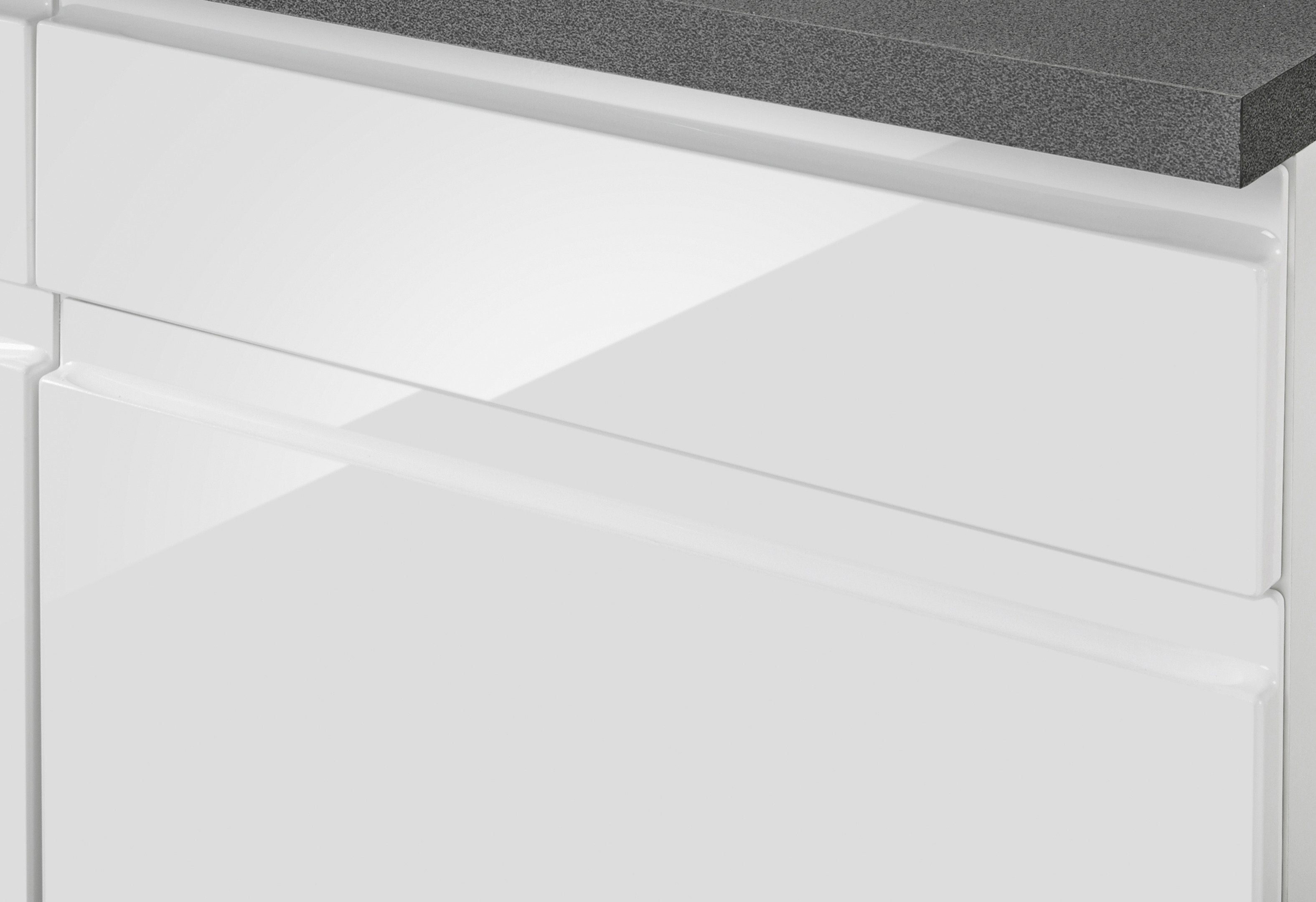 KOCHSTATION Unterschrank KS-Virginia 100 cm breit, mit 2 Türen und 2 Schubkästen