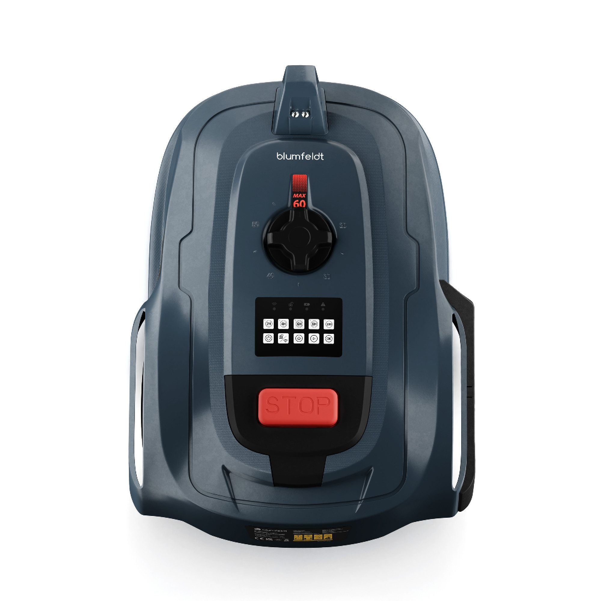 Blumfedt GrassConnect robotic lawnmower for lawn care up to 1,000m², (Set), electric lawn trimmer, lawn edger, smart app for up to 1,000m².