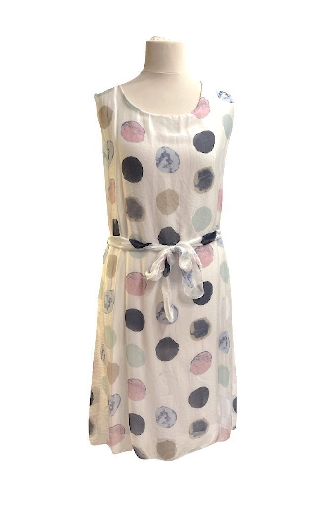 BZNA Sommerkleid Seidenkleid Sommer Dress Pünktchen günstig online kaufen