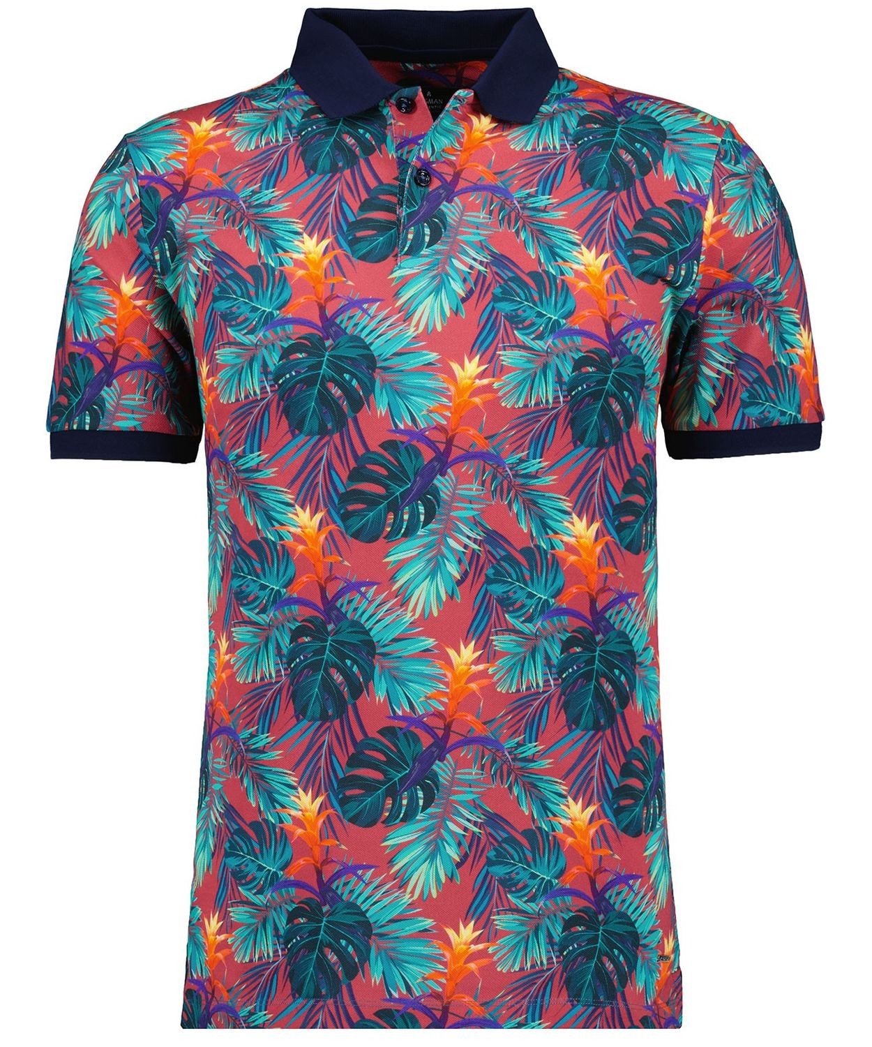 RAGMAN Poloshirt Polo alloverprint