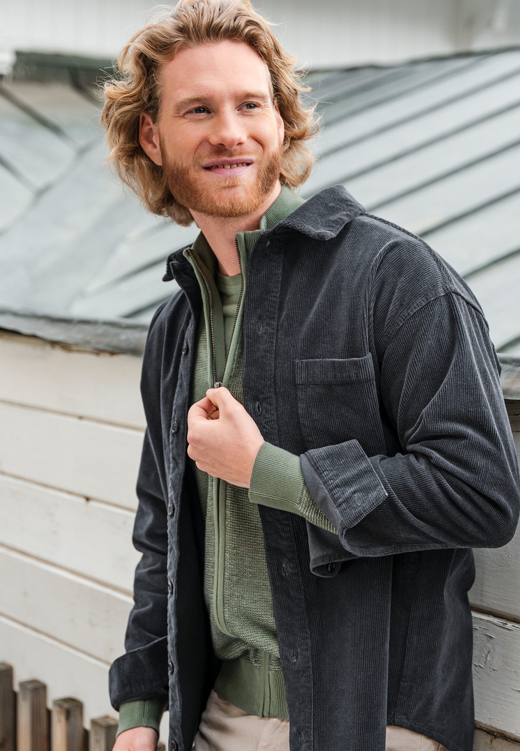 LIVING CRAFTS Strickjacke SPENCER GOTS zertifiziert