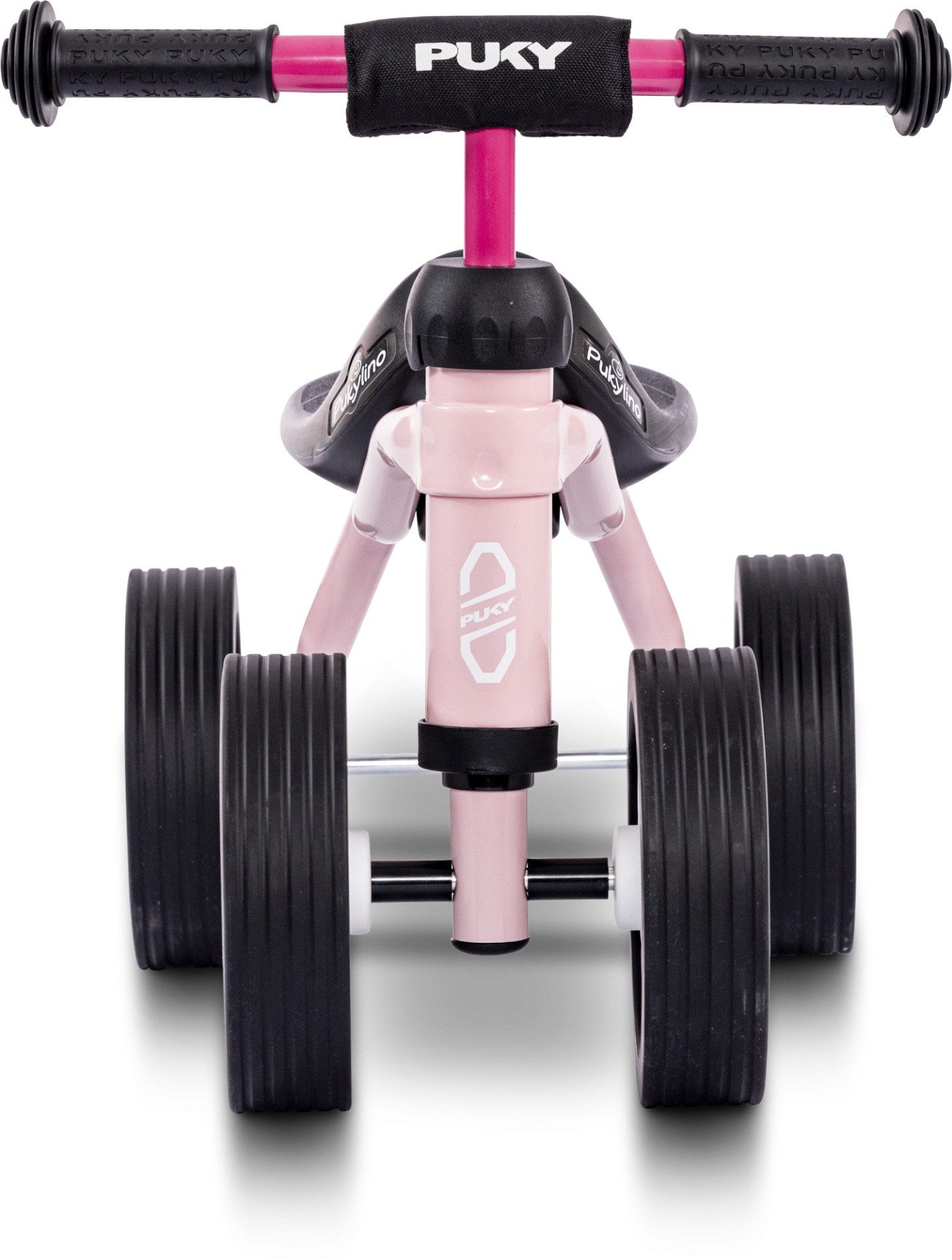 Puky Laufrad Laufrad 4 Räder PUKYLINO retro rose Lenkerpolster ab 12 Monate günstig online kaufen