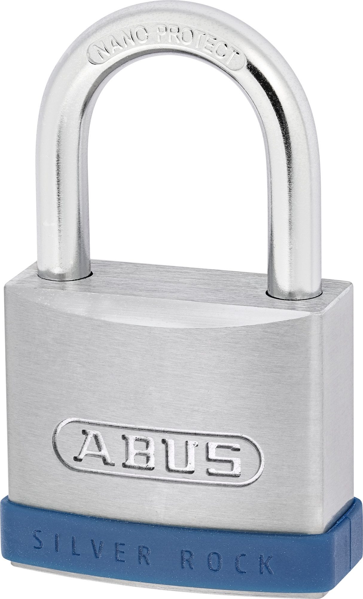 ABUS Vorhängeschloss, Silikon Schutzrahmen, 5-Stift Präzisionszylinder, für den Innenbereich