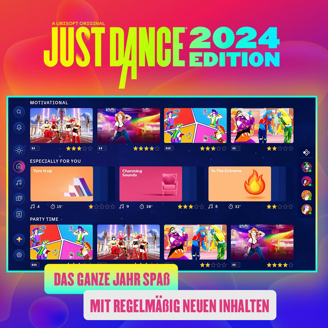 Just Dance 2024 Nintendo Switch, Code in a Box