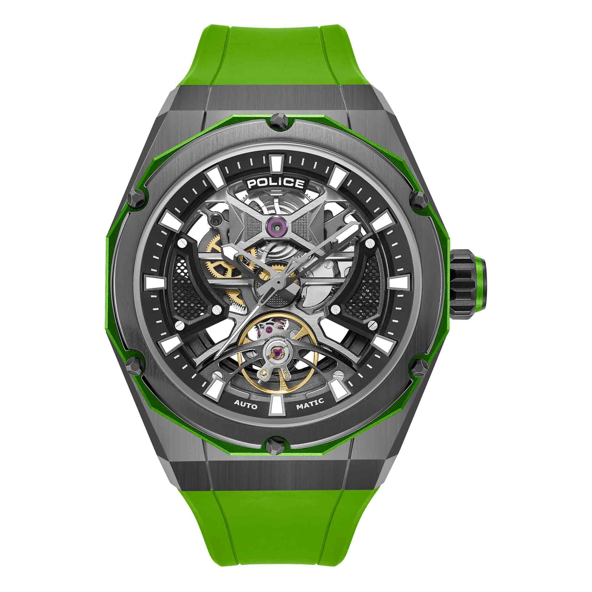 Police Automatikuhr Automatikuhr Herrenuhr 45 mm Automatik Herren