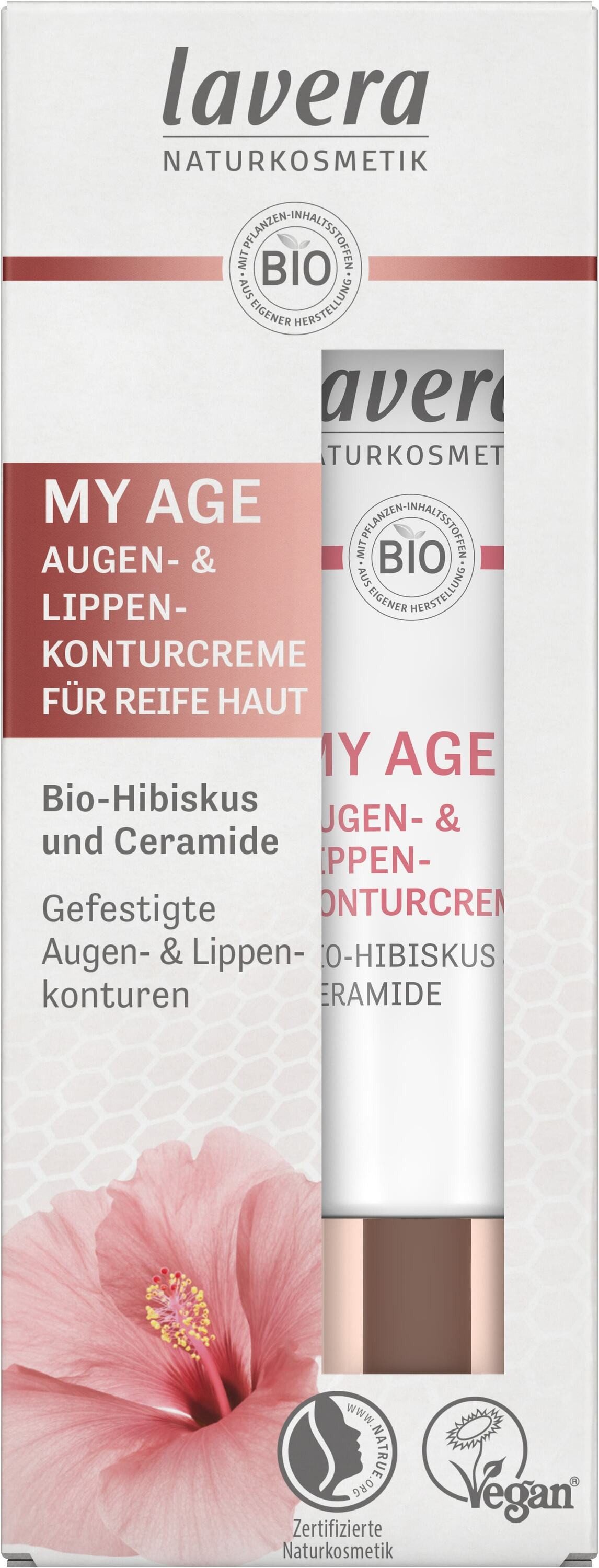 lavera Augencreme MY AGE Augen- & Lippenkonturcreme