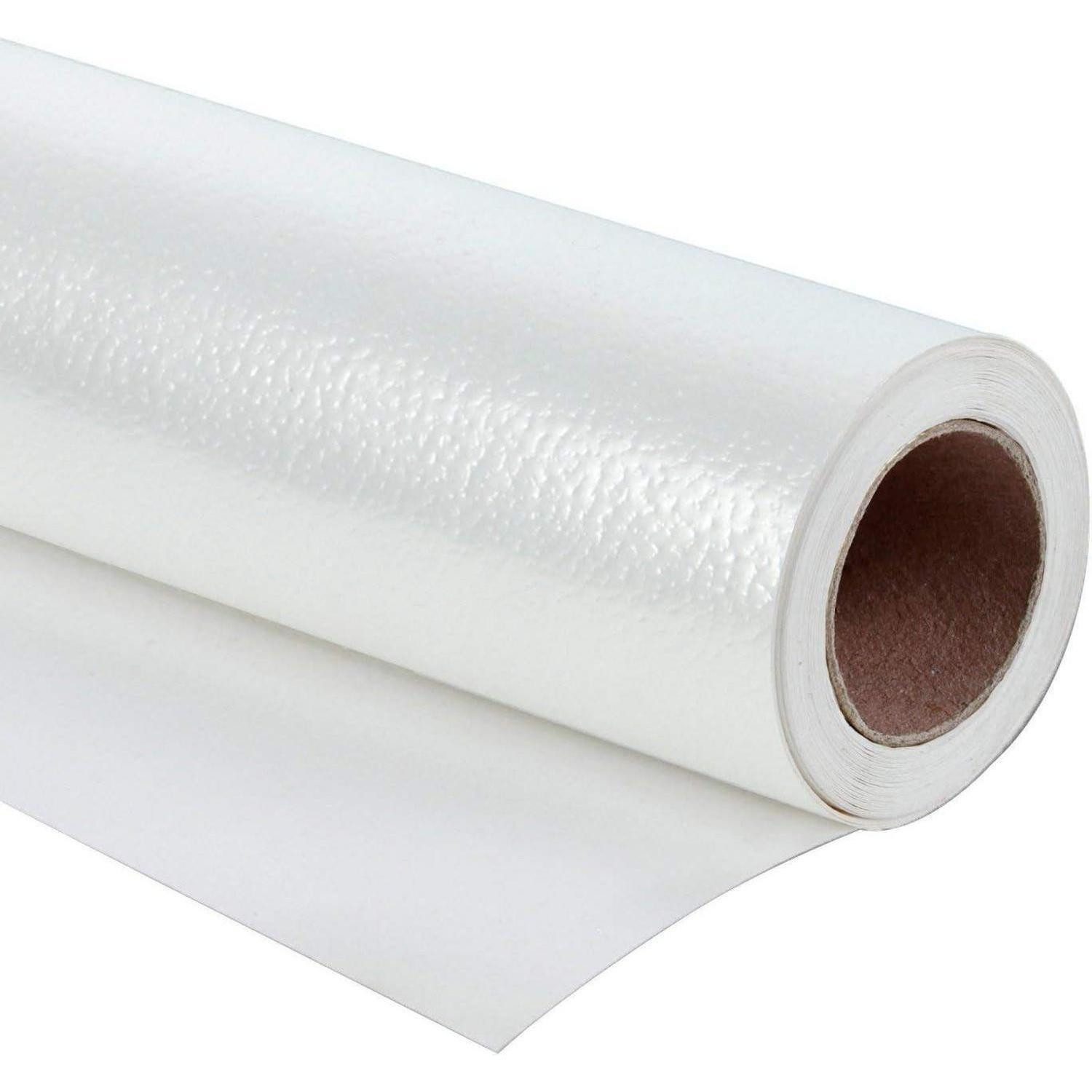 LuxusKollektion Geschenkpapier Geschenkpapierrolle 5m Geburtstag Hochzeit Babyparty Weiß