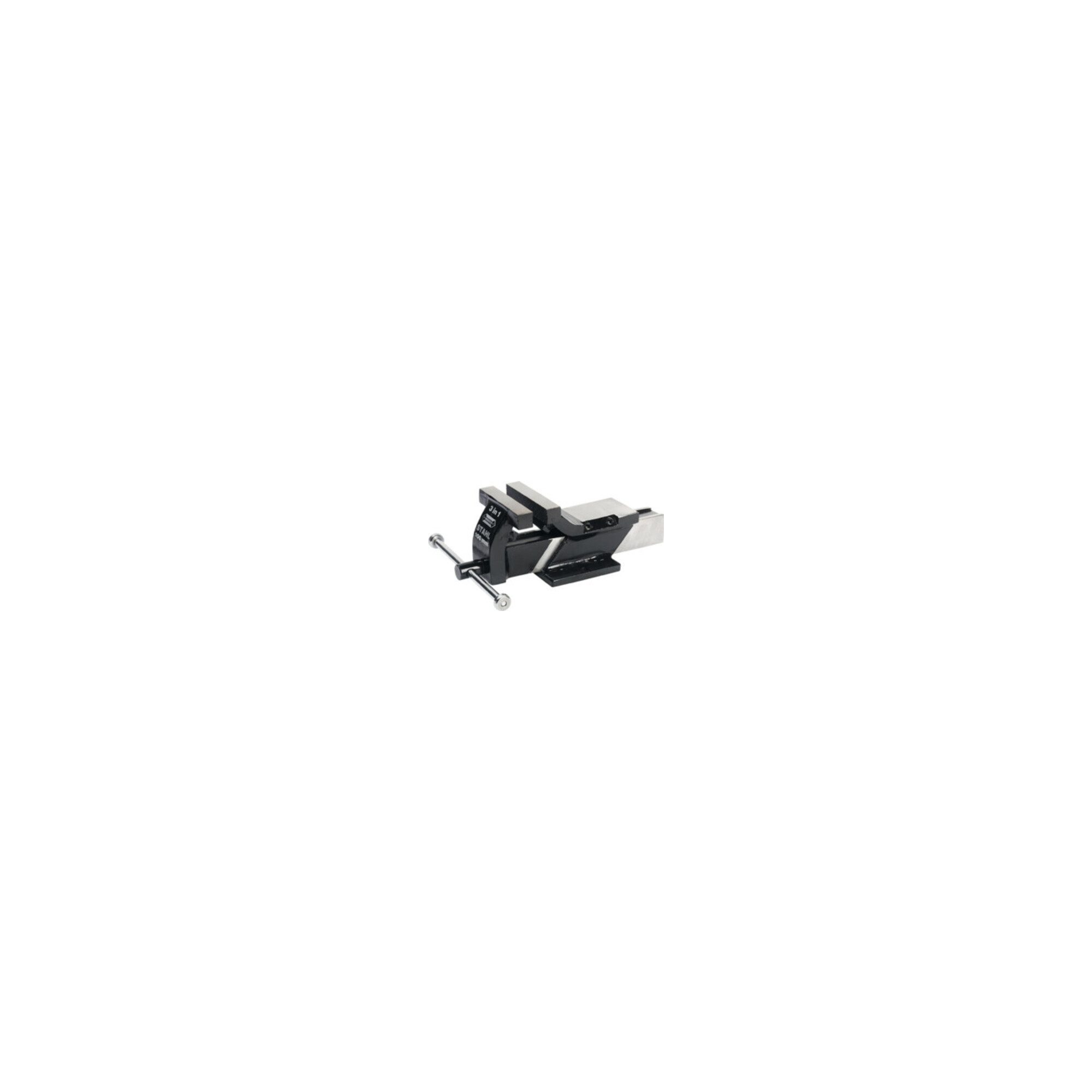 WABECO Schraubstock Wabeco Schraubstock Backenbreite 100mm Spannweite 100mm mit Amboss u.