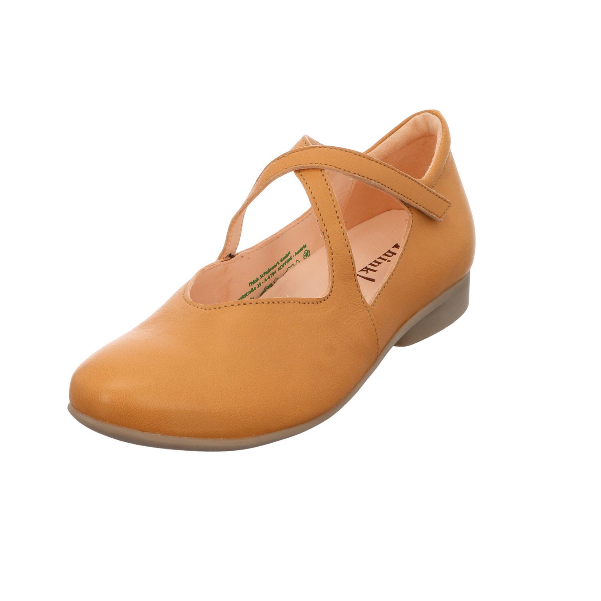 Think! Guad 2 Ballerina Flats Bequem Glattleder uni Ballerina Glattleder