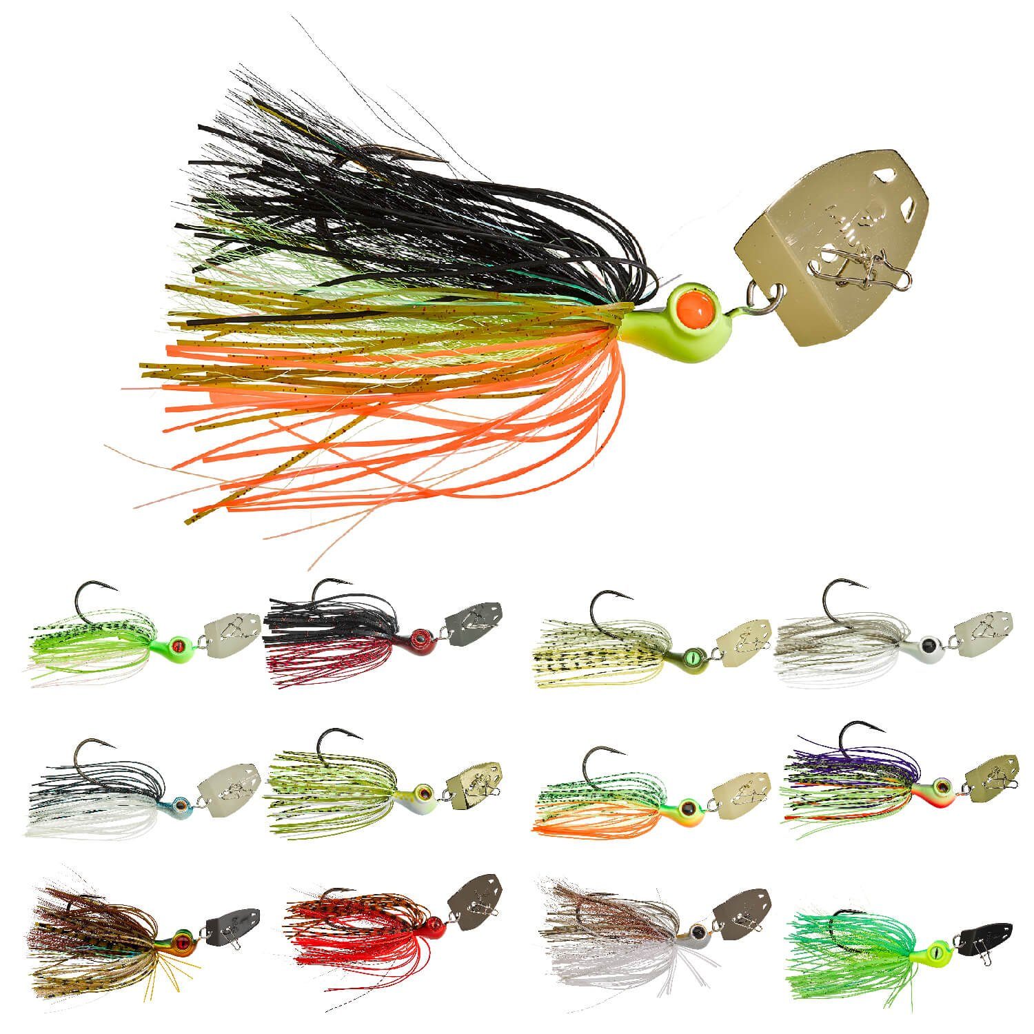 Gunki Fishing Kunstköder Gunki Boomer Blade Jig Chatter bait 21g, (1-St)