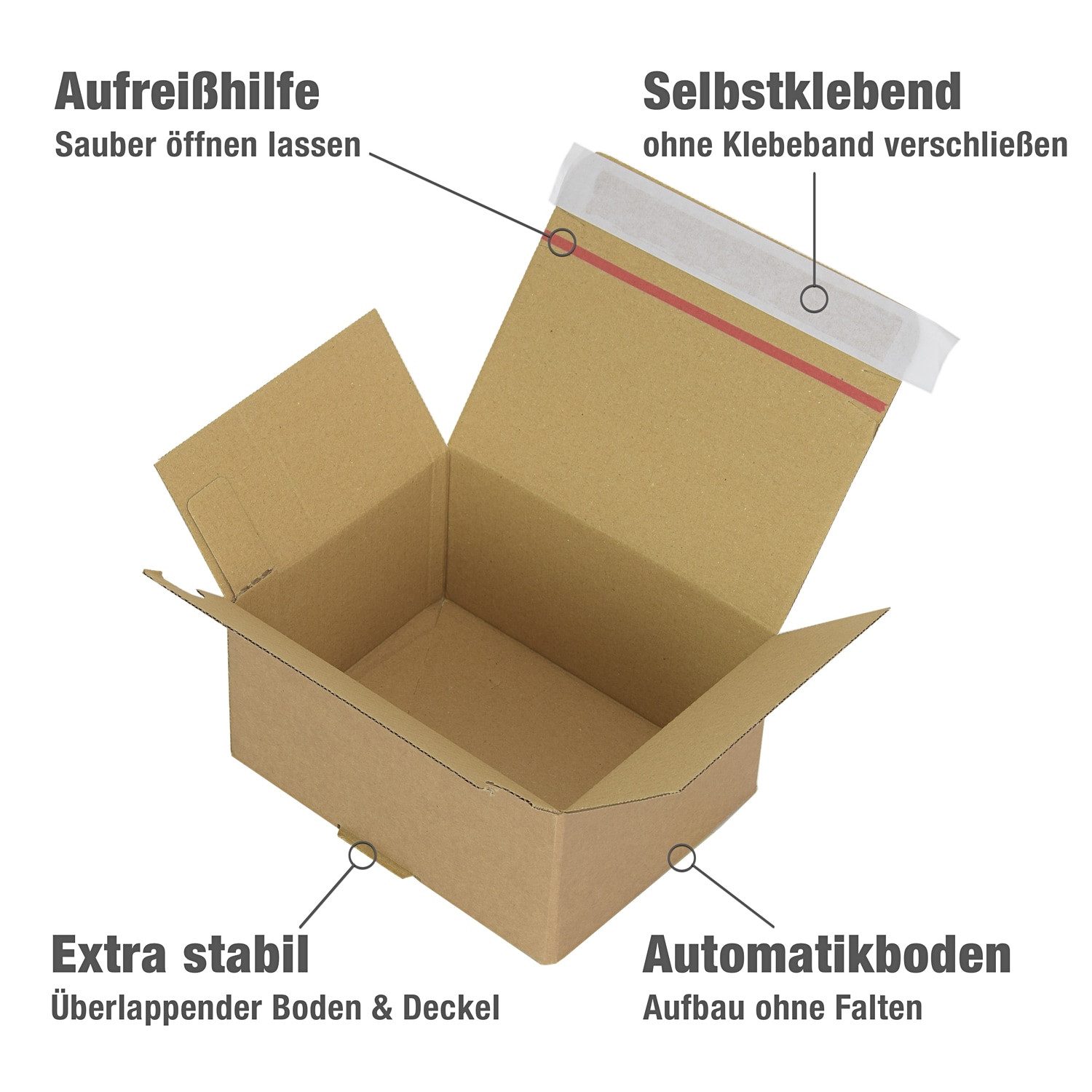 100 Versandkartons Für A3 – 100 Deckel + 100 Böden – Stabiler Karton Für Thermo-/Transferdruck