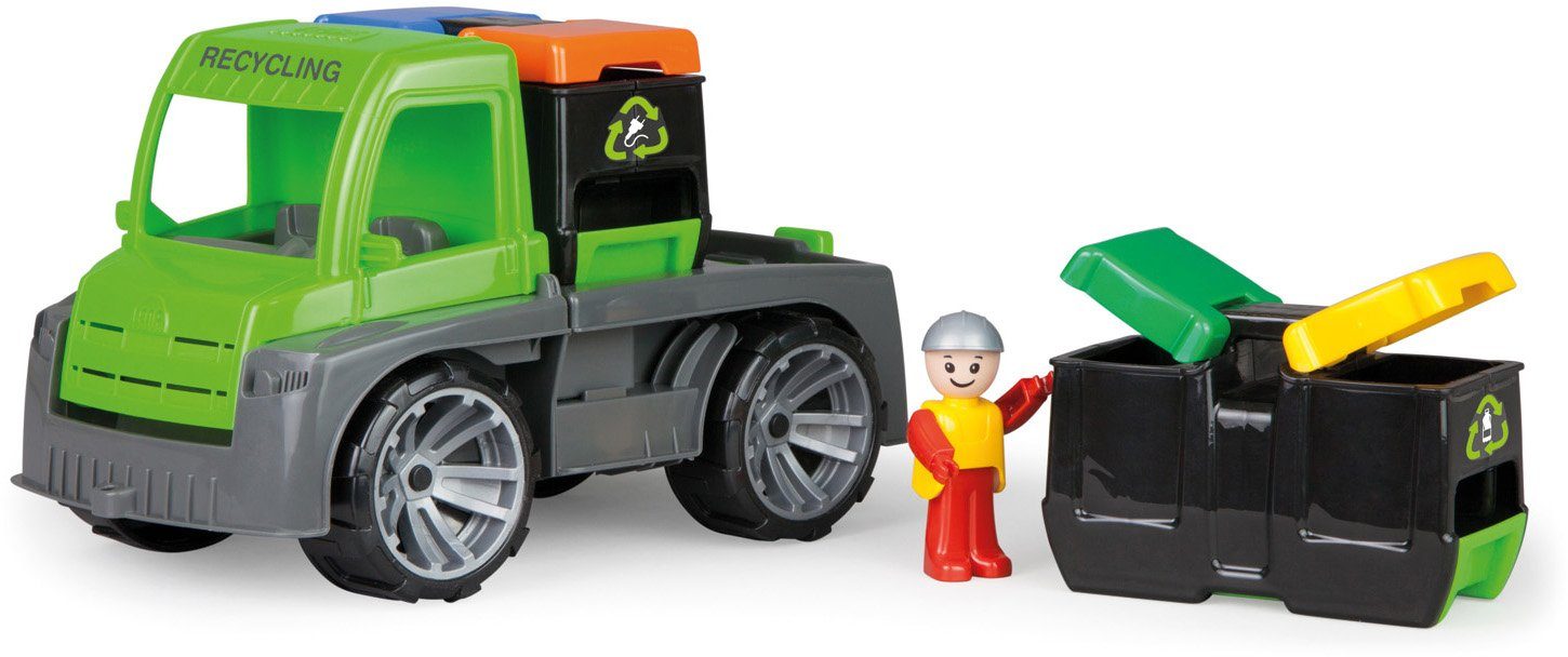 Lena® Spielzeug-Transporter TRUXX Recycling Truck, inkl. 1 Spielfigur; Made in Europe