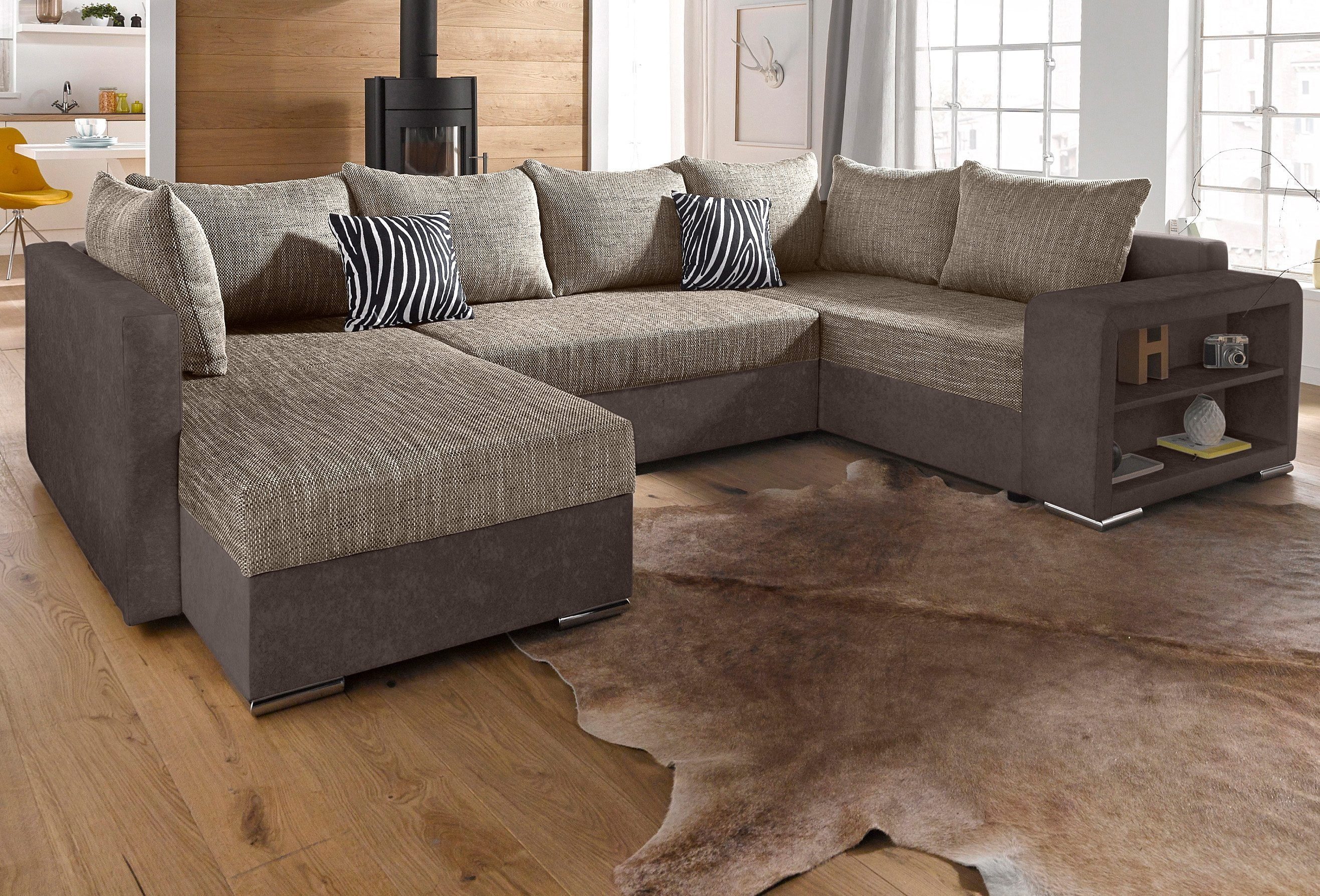 Wohnlandschaft John U-Form, B: 294 cm