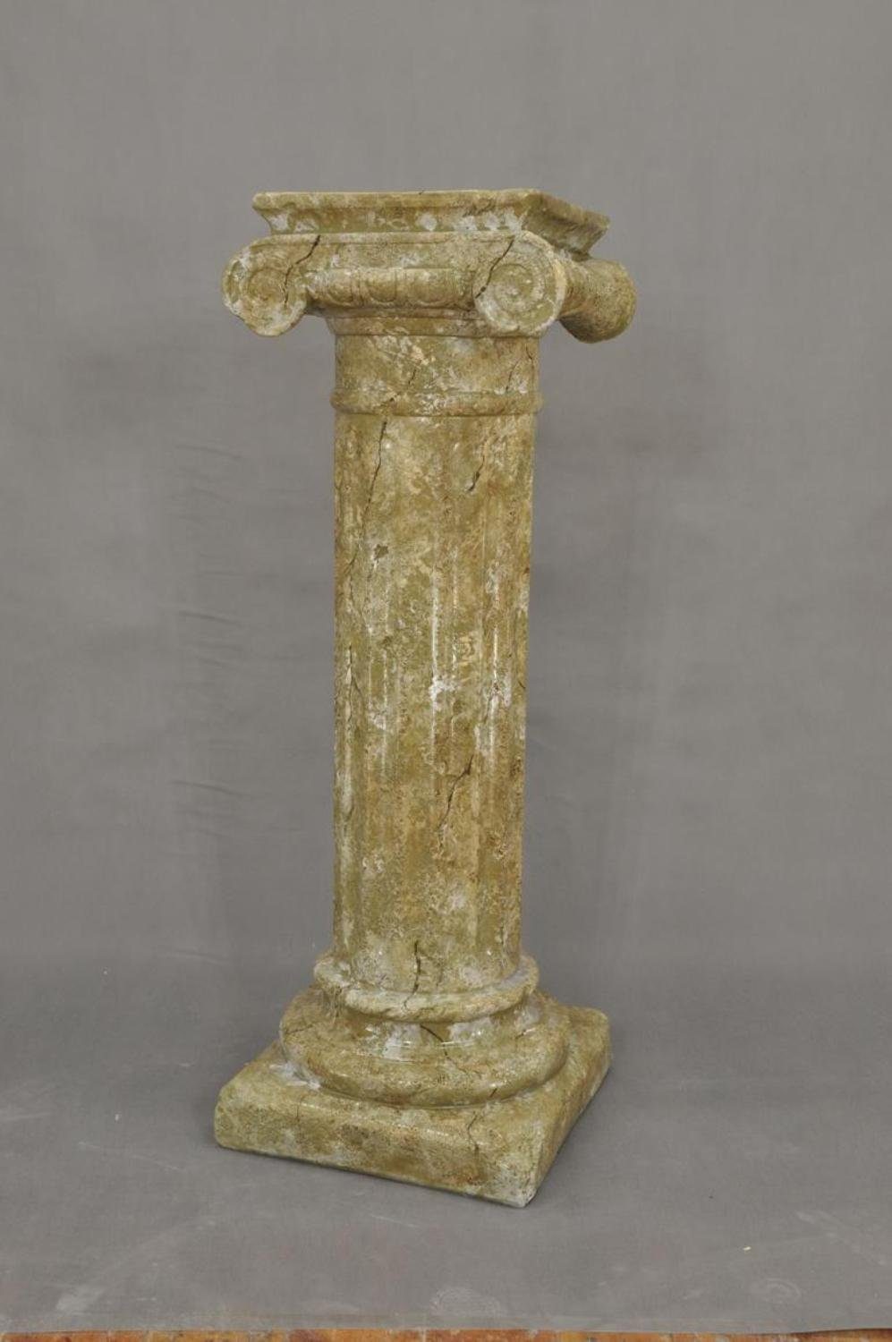 Säule Säulen Skulptur, Marmor 1639 Ständer Römische Figur Dekoration JVmoebel Skulptur