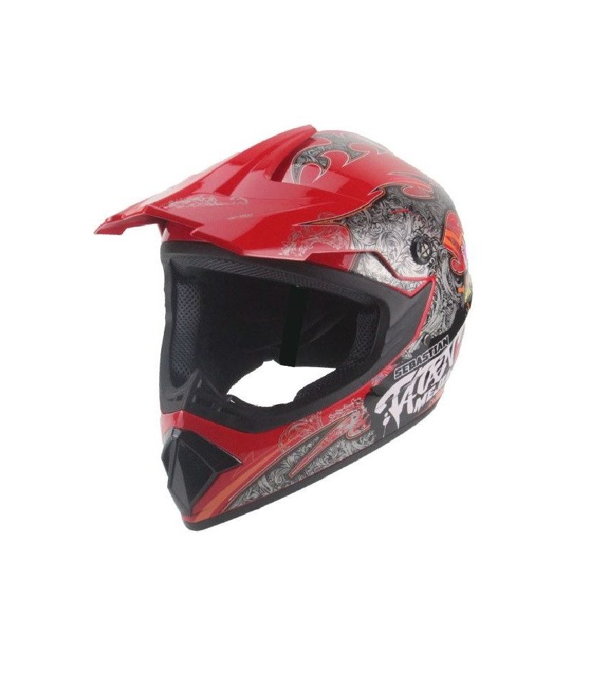FunSport-Factory Motocrosshelm Mejia Kinder Crosshelm Motocross Helm Kinder Motorradhelm Offroad