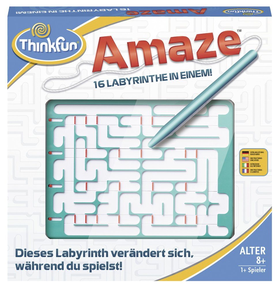 Thinkfun® Spiel Thinkfun Familienspiel Logikspiel Amaze 76320