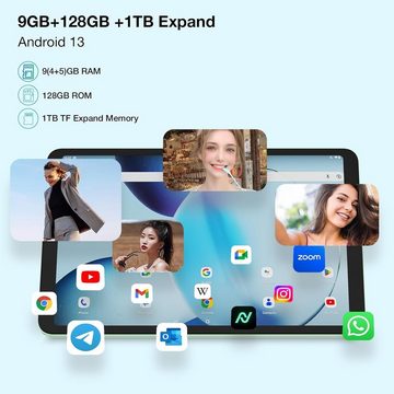 DOOGEE Tablet (8.4", 128 GB, Android 13, 4G LTE, 5060mAh 13MP Tablet PC, Octa-Core Dual SIM 5G WiFi/GPS/OTG/Widevine L1)