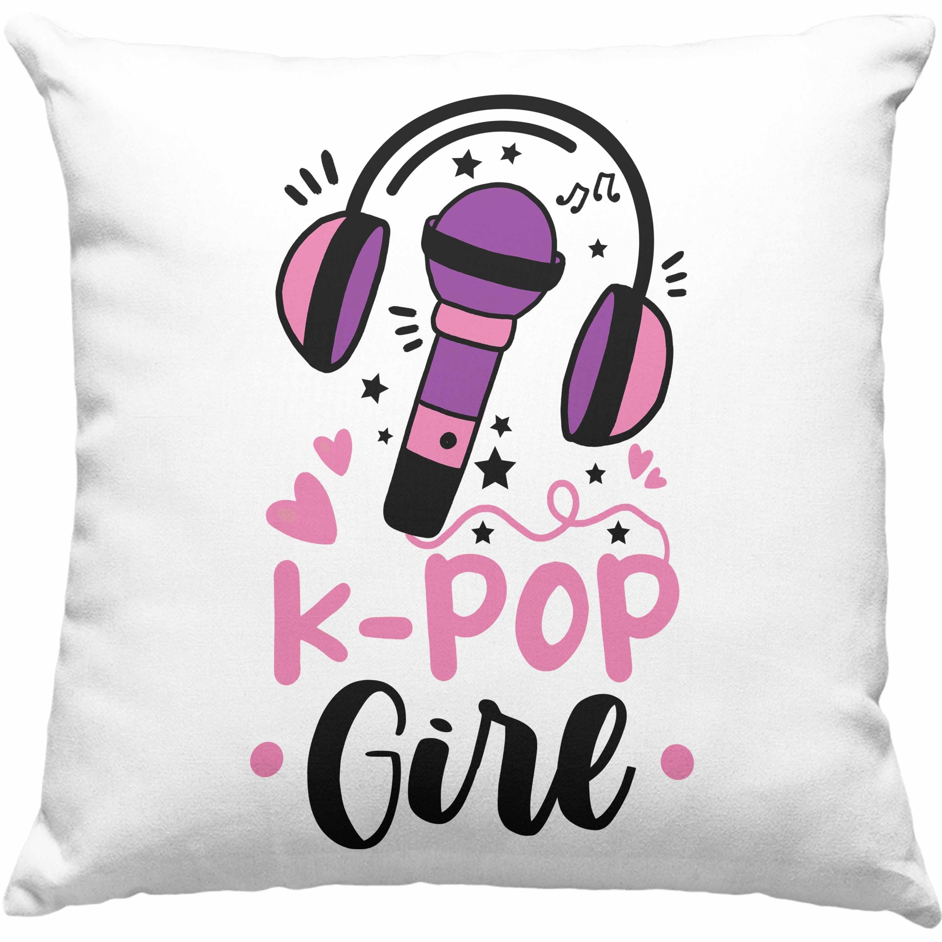Trendation Dekokissen Trendation - K-Pop Girl Kissen Geschenk für K Pop Liebhaber Dekokissen