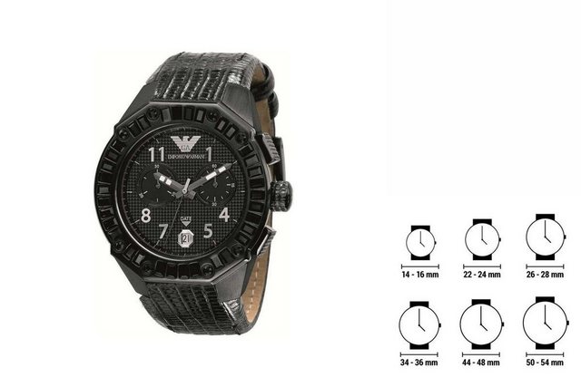 Giorgio Armani Quarzuhr Armani Damen Uhr Damen Armbanduhr Damenuhr AR0668 Ø 40 mm