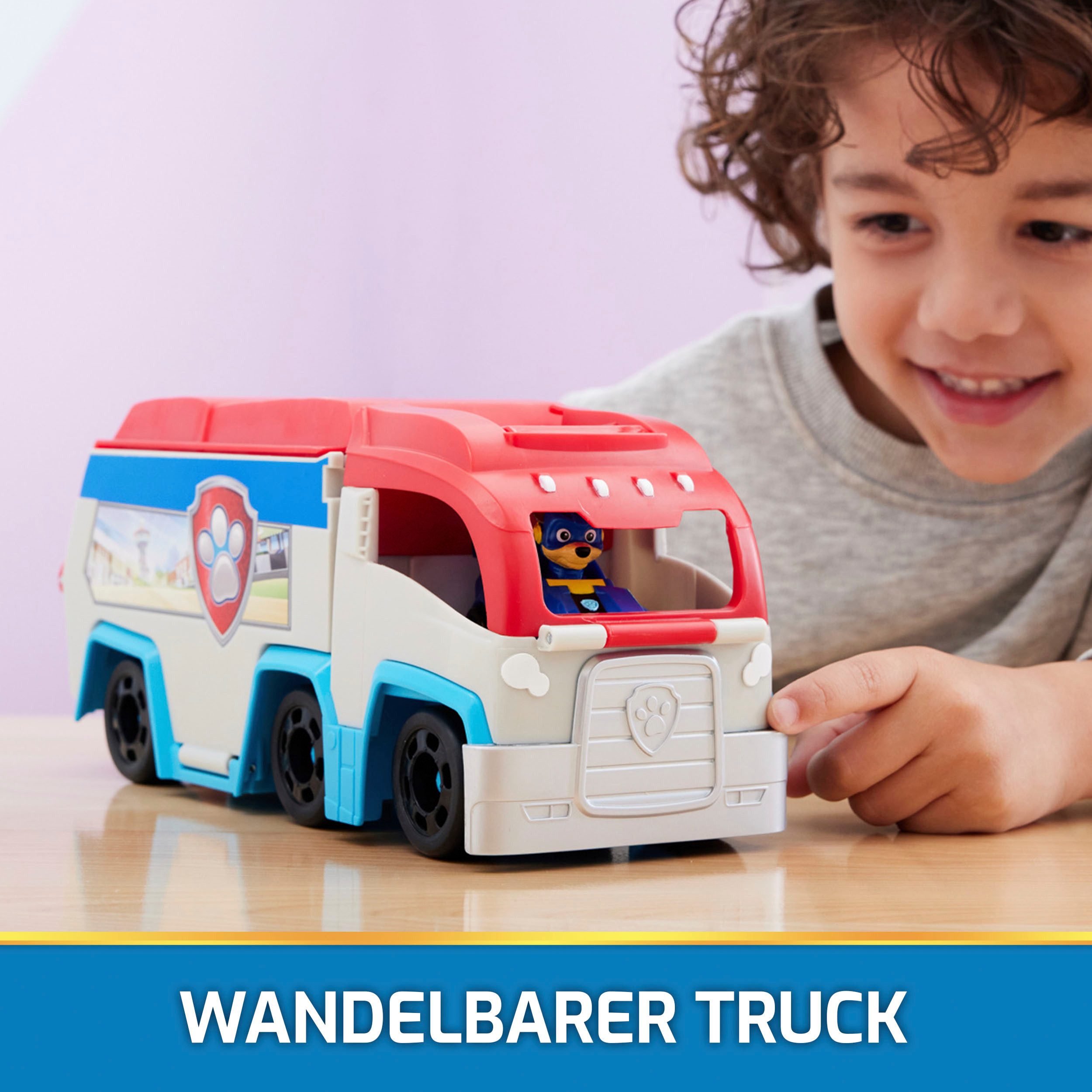 Spin Master Spielzeug-Transporter Paw Patrol - Pup Squad Patroller, mit Chase-Fahrzeug
