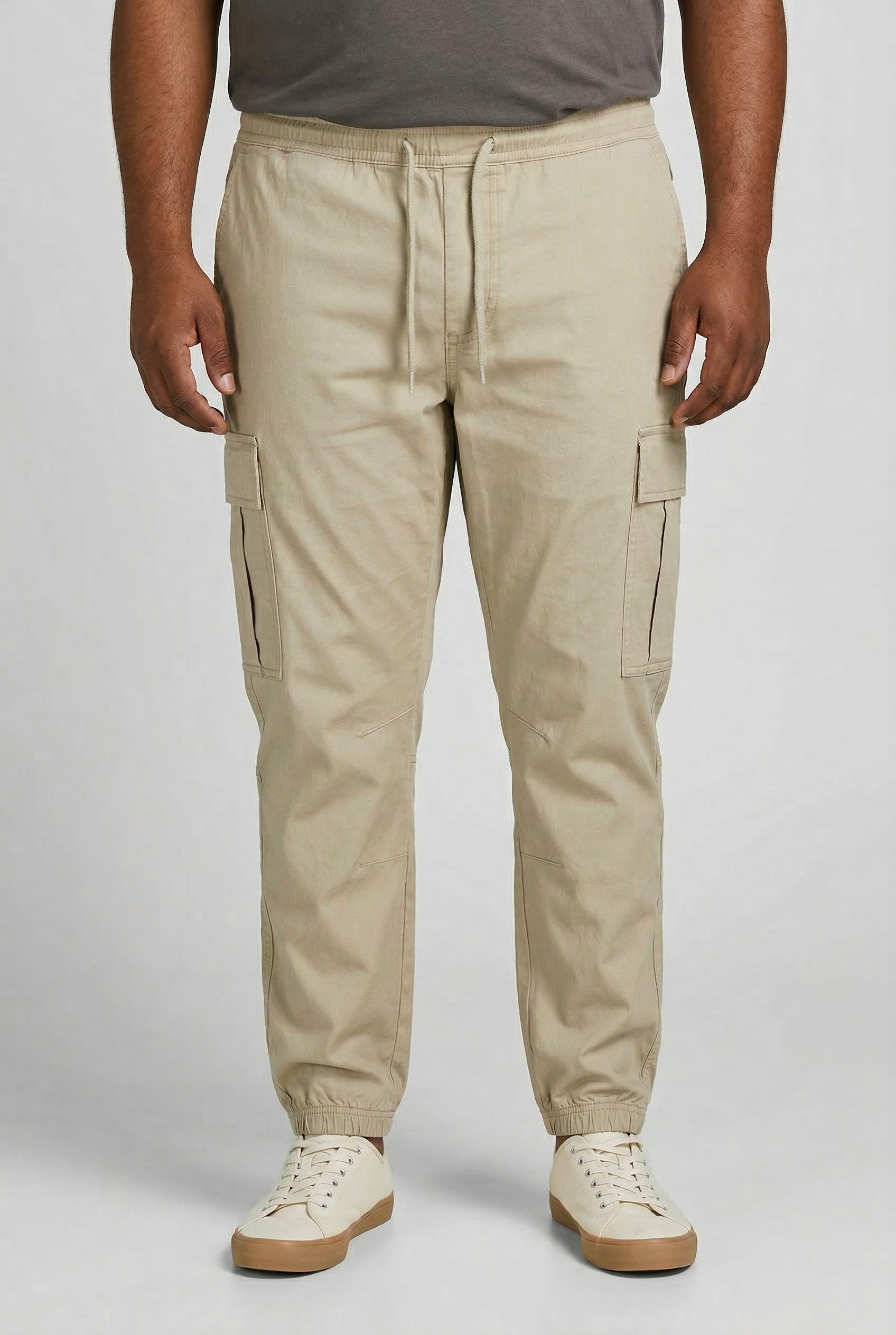 Jack & Jones PlusSize Cargohose JPSTKANE DYLAN CUFFED CARGO RET PLS Baumwollmischung, relaxed fit