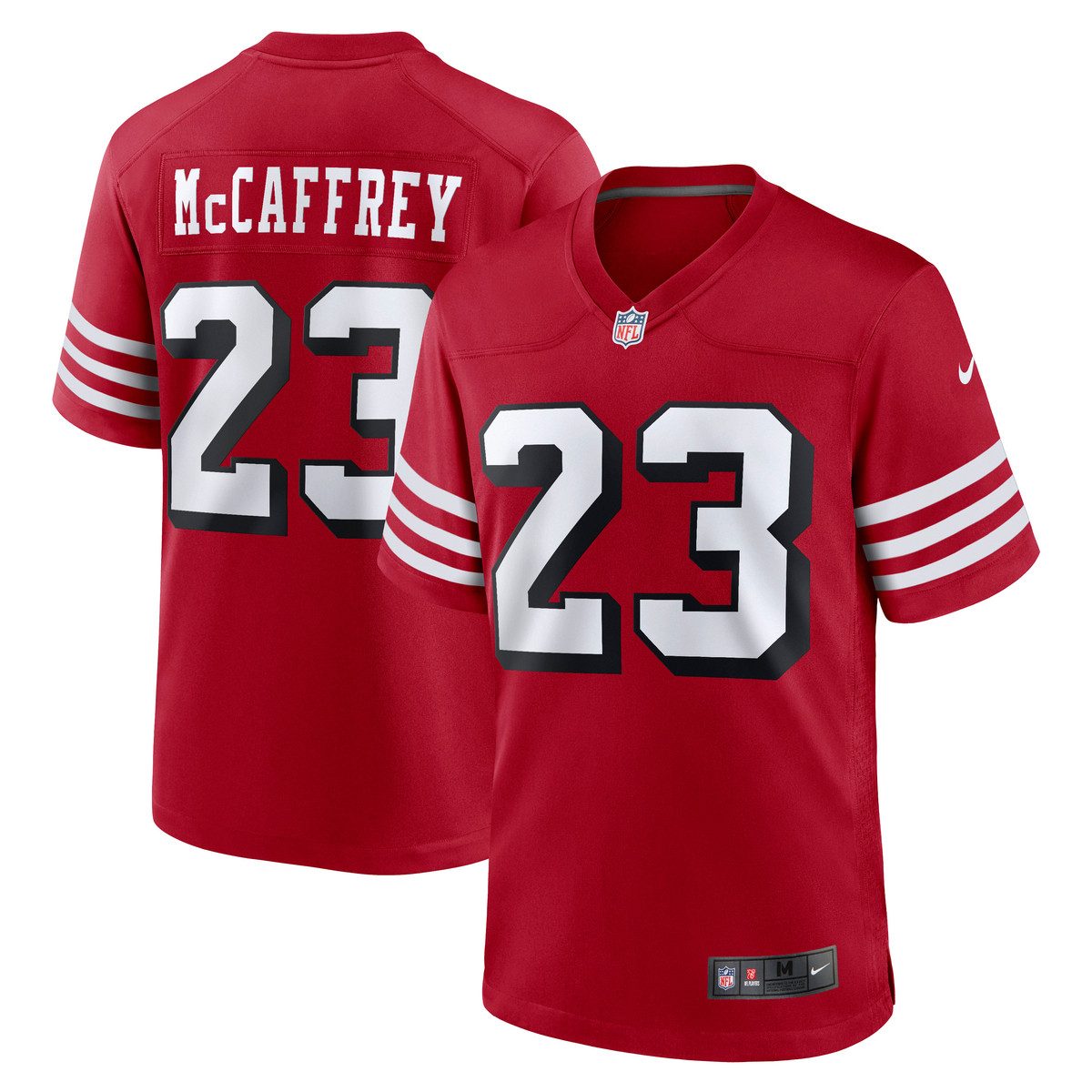 Nike Footballtrikot Nike Trikot San Francisco 49ers Nike Alt. Mccaffrey 23 günstig online kaufen