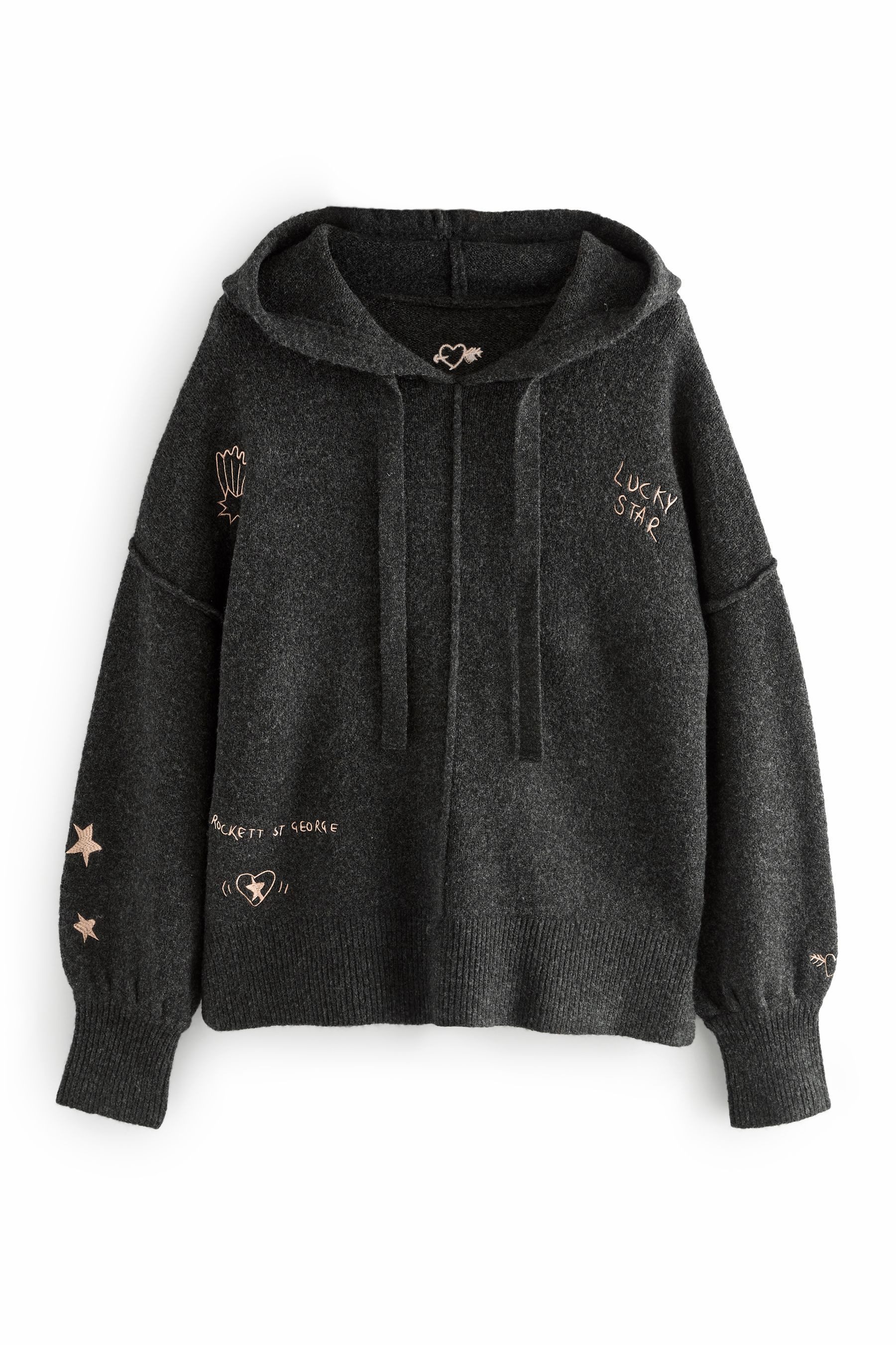 Rockett St George Strickpullover Rockett St George Hoodie aus Strick (1-tlg günstig online kaufen