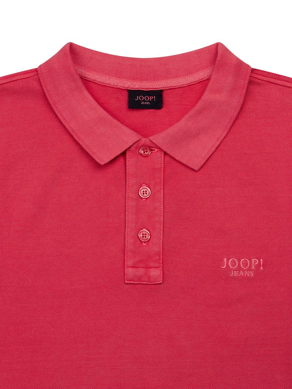 Joop! aus Pink Medium Jeans 665 Joop AMBROSIO Baumwolle (1-tlg) Poloshirt